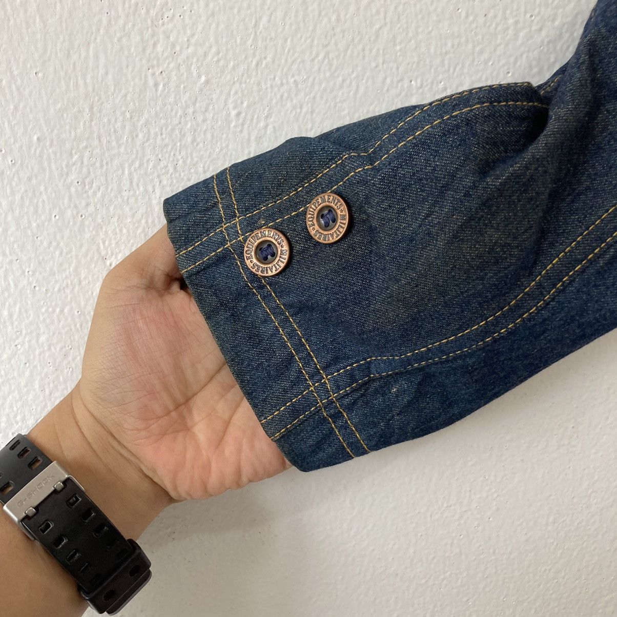 Japanese Brand Japanese Sherpa Denim Jacket Size US M / EU 48-50 / 2 - 7 Thumbnail
