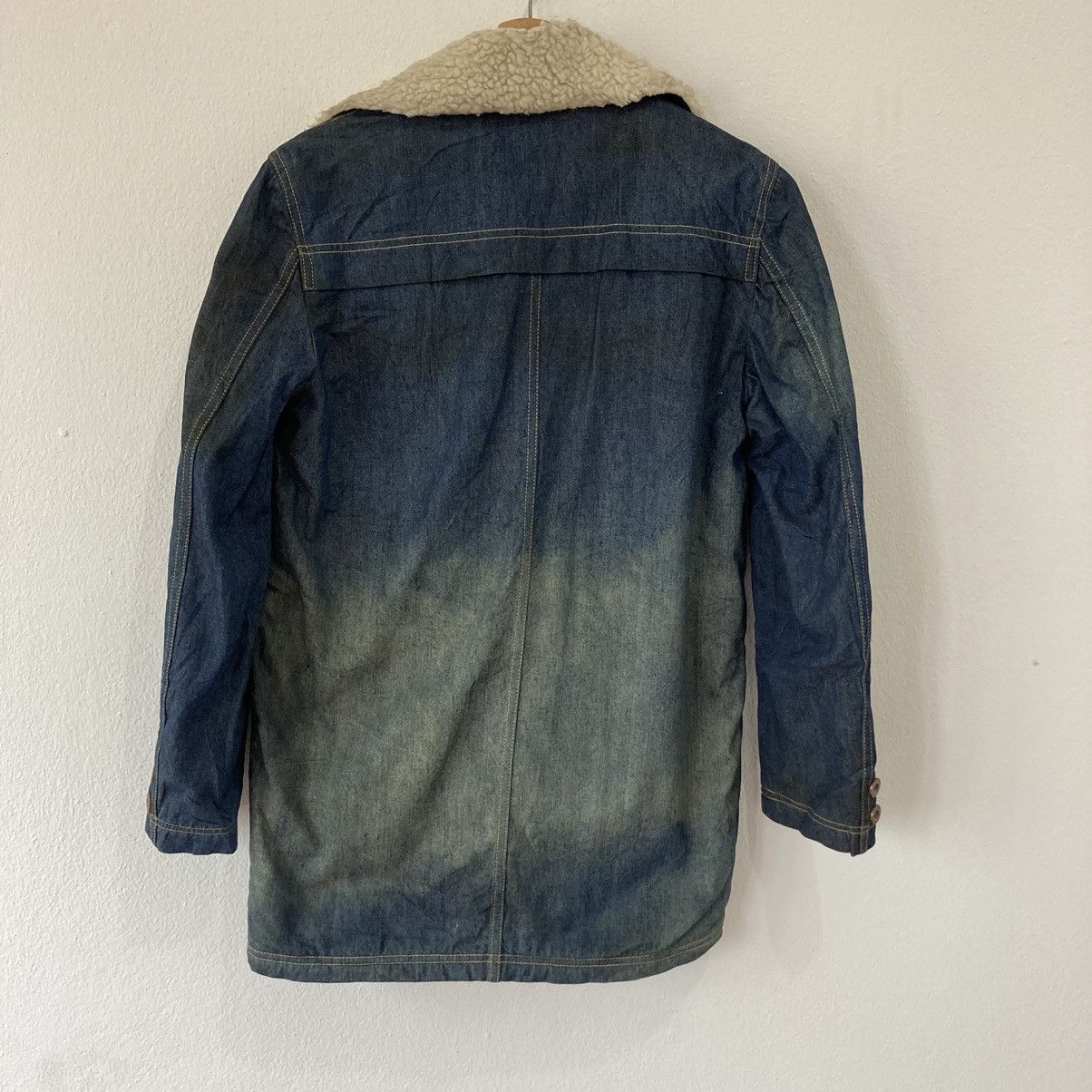 Japanese Brand Japanese Sherpa Denim Jacket Size US M / EU 48-50 / 2 - 10 Thumbnail