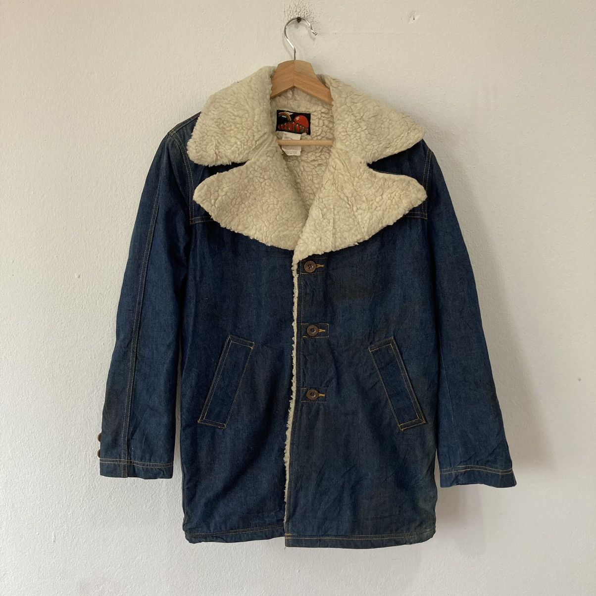 Japanese Brand Japanese Sherpa Denim Jacket Size US M / EU 48-50 / 2 - 2 Thumbnail