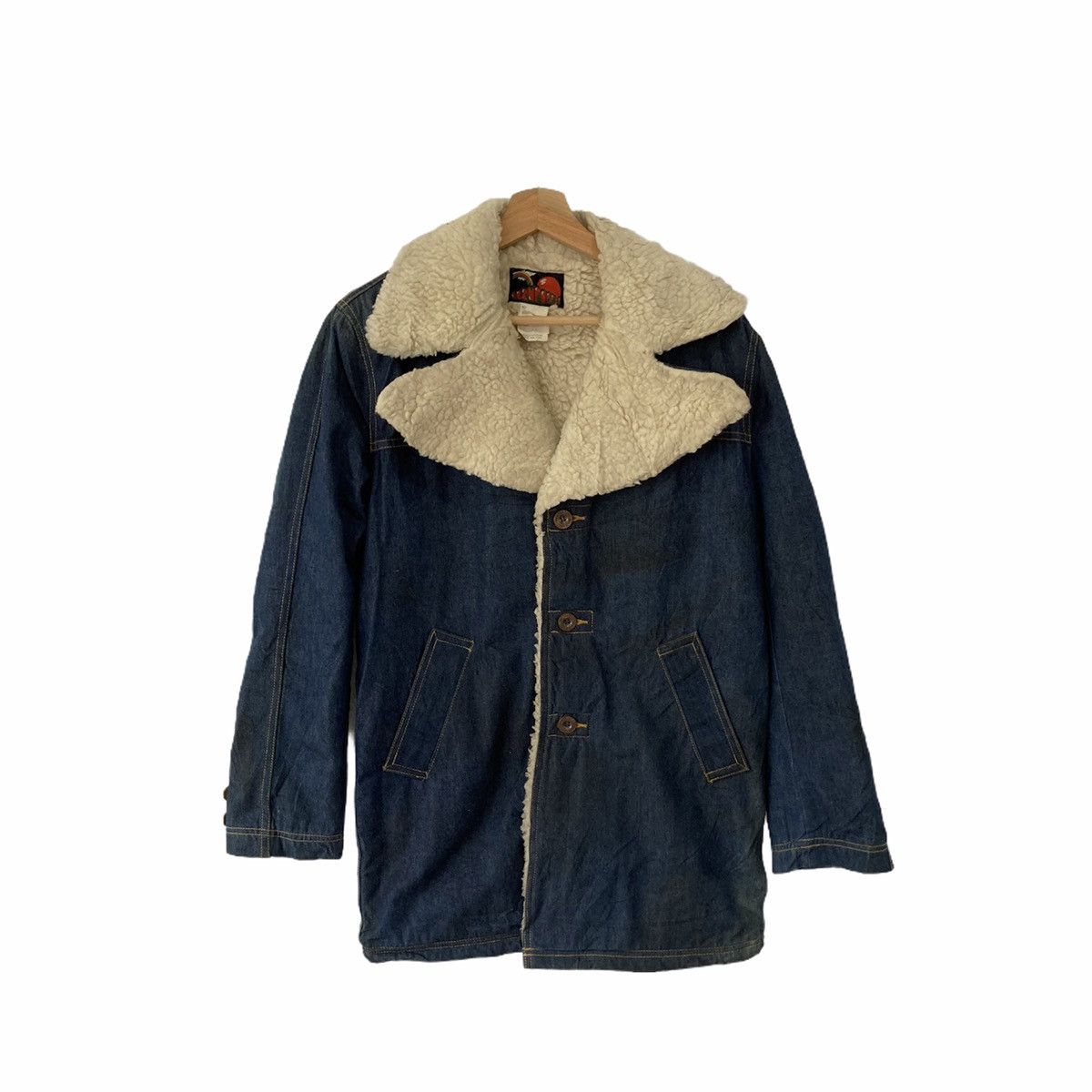 Japanese Brand Japanese Sherpa Denim Jacket Size US M / EU 48-50 / 2 - 1 Thumbnail
