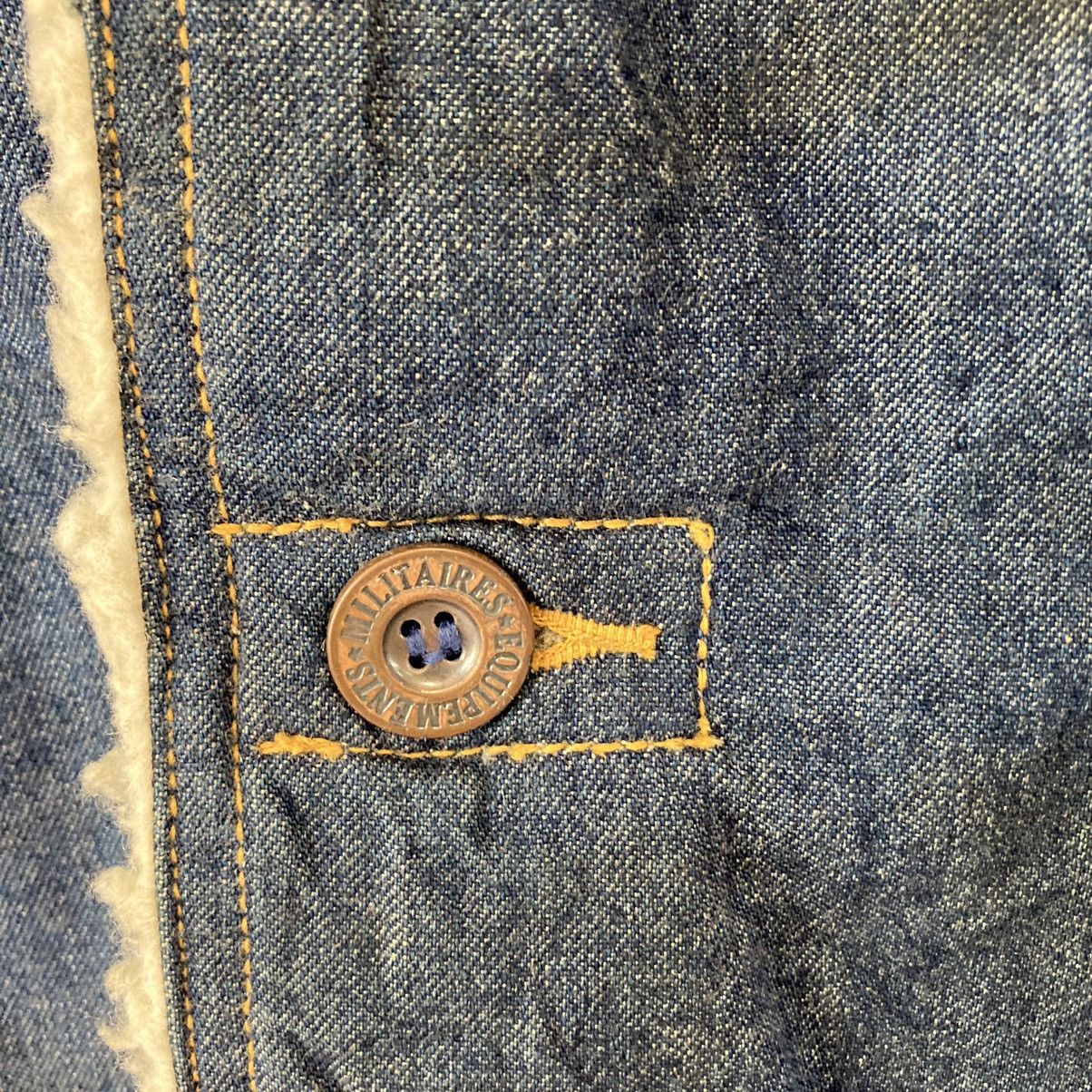 Japanese Brand Japanese Sherpa Denim Jacket Size US M / EU 48-50 / 2 - 9 Thumbnail
