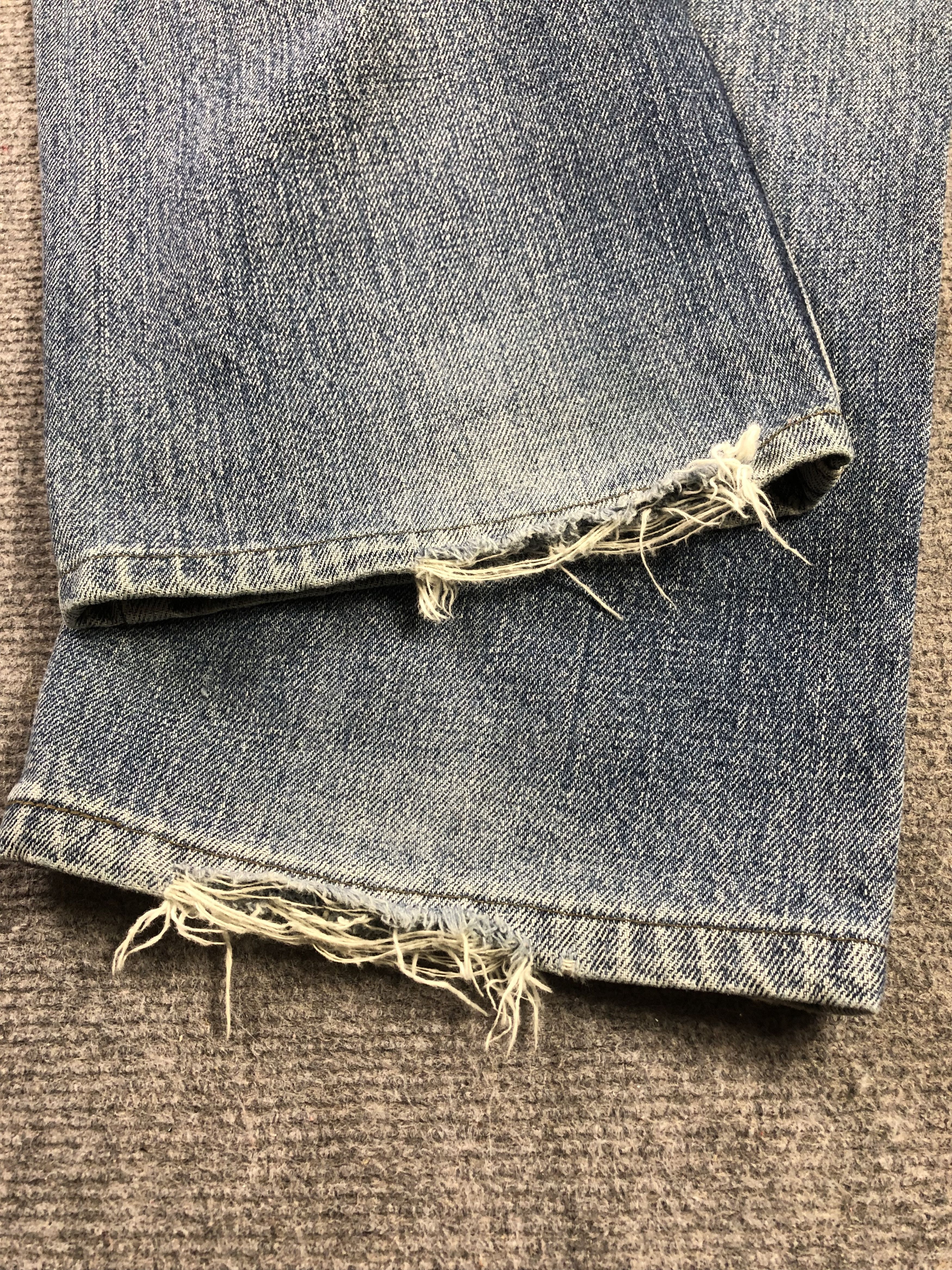 Levi's Levis 533 Faded Blue Denim Jeans 31x30 Size US 31 - 12 Thumbnail