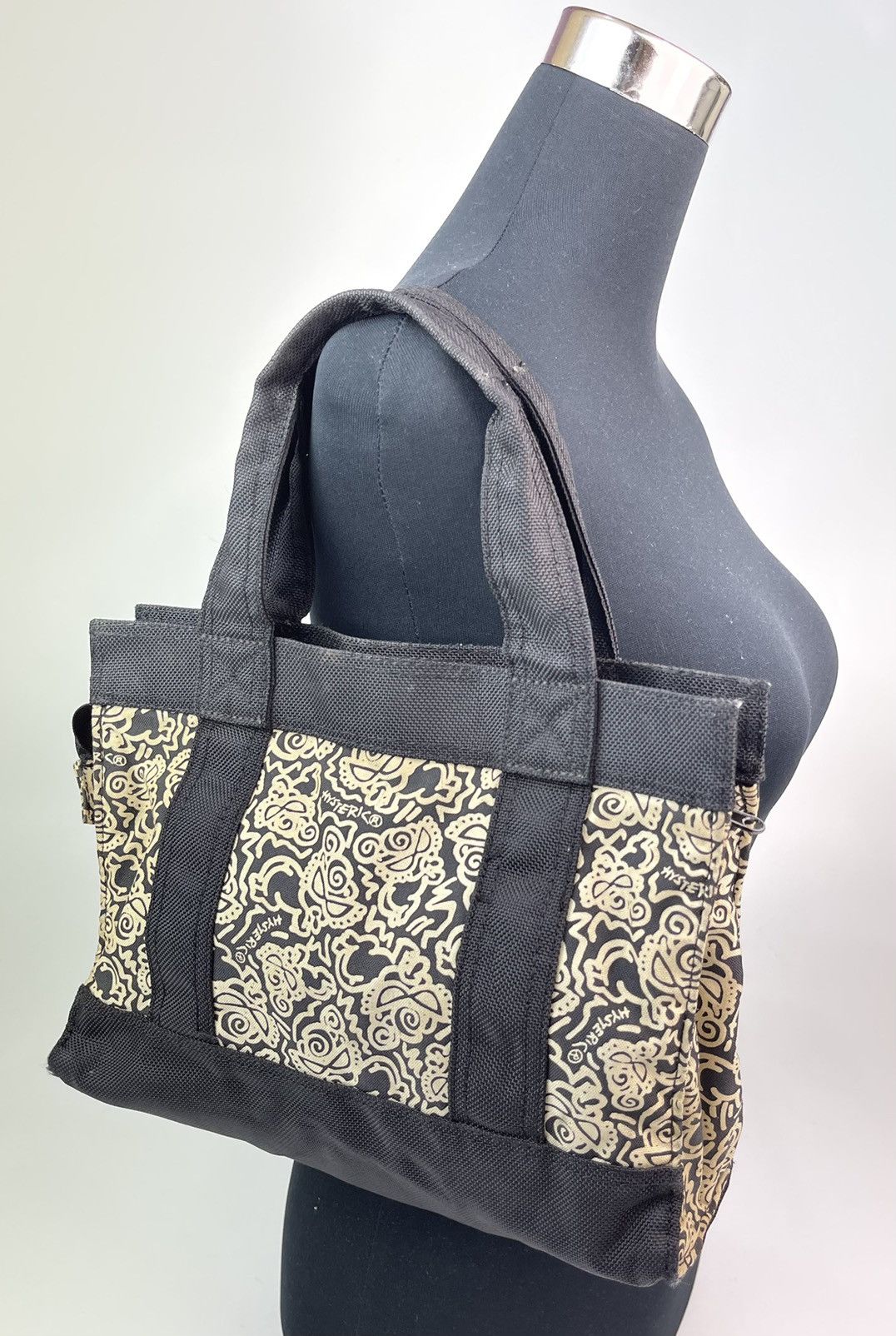 image of Hysteric Mini Full Print Tote Bag By Hysteric Glamour, Men's