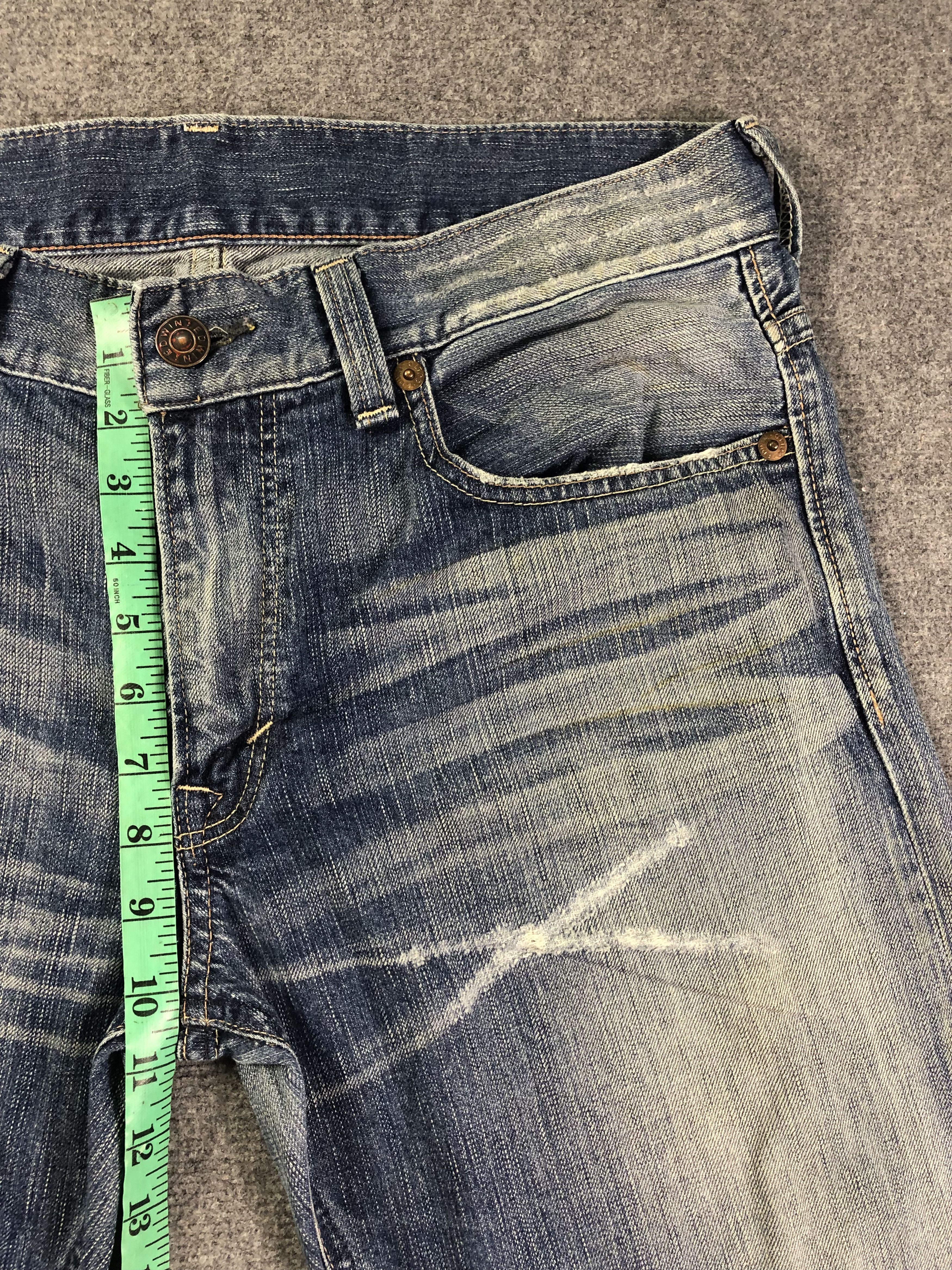 Edwin Edwin Blue Trip Jeans 37x29 Size US 37 - 7 Thumbnail