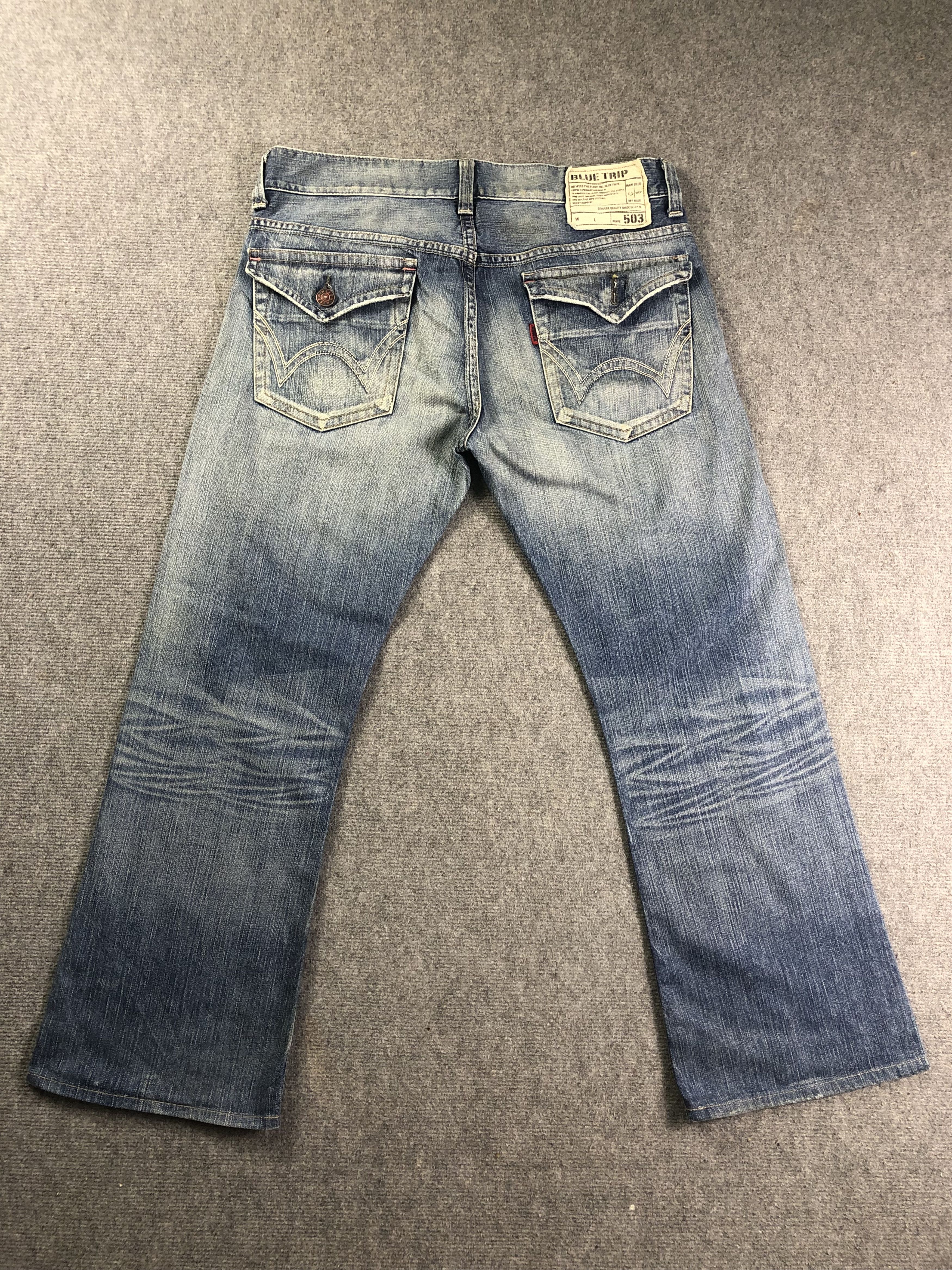 Edwin Edwin Blue Trip Jeans 37x29 Size US 37 - 13 Thumbnail