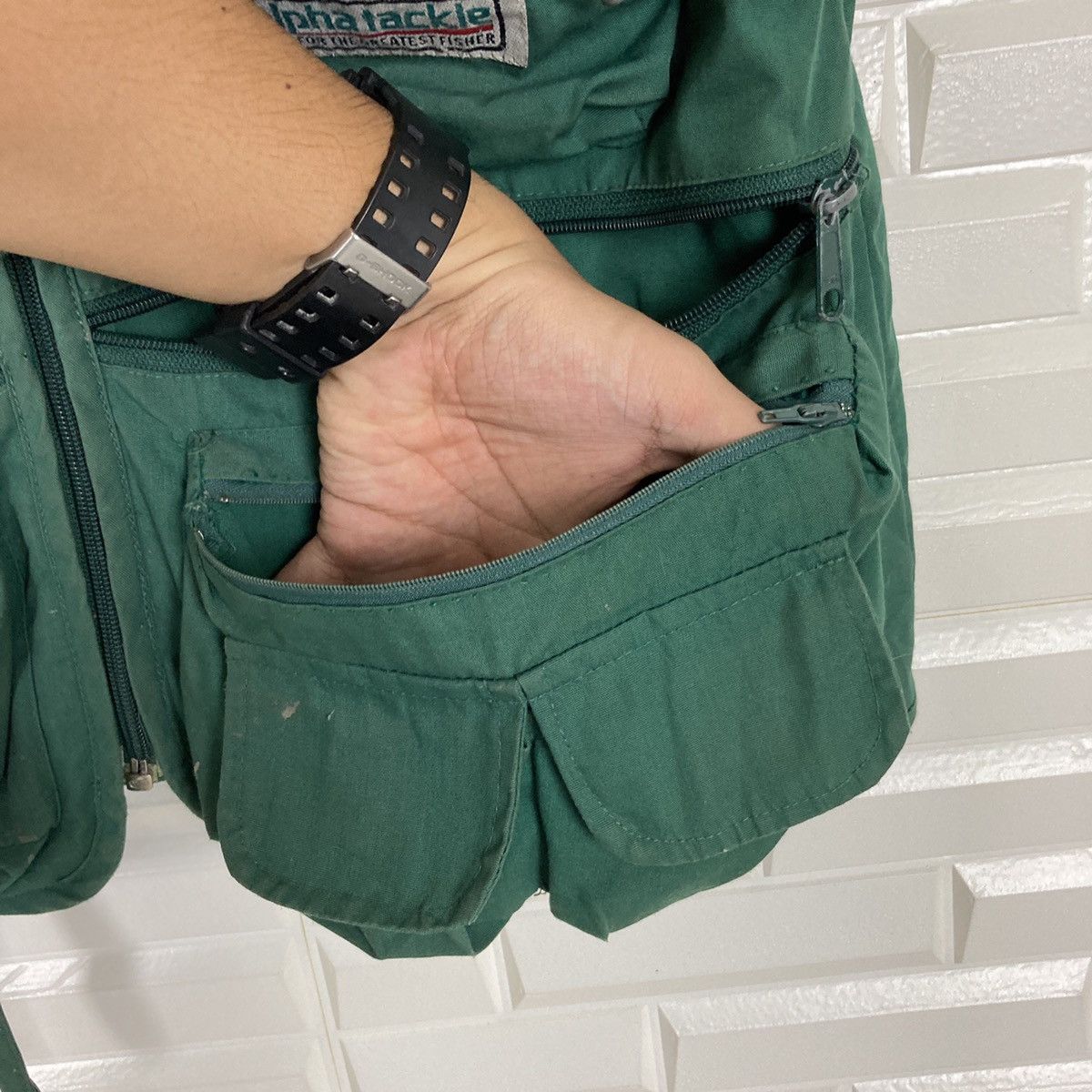 Alpha Industries Multipocket For The Fisher Vest(17 pockets) Size US M / EU 48-50 / 2 - 11 Thumbnail