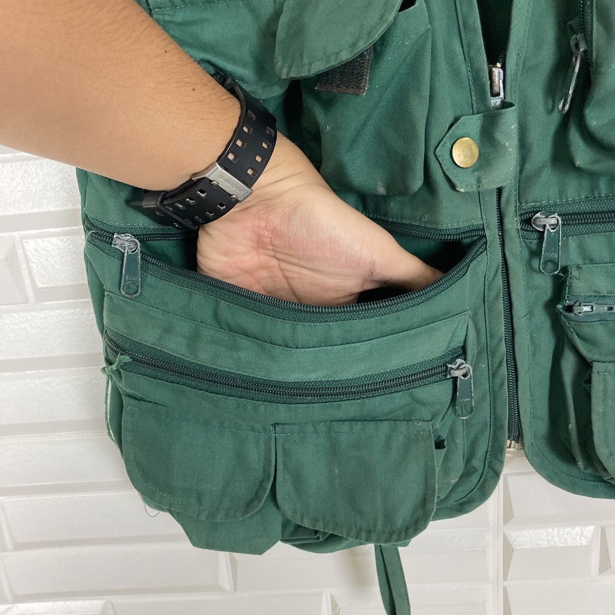 Alpha Industries Multipocket For The Fisher Vest(17 pockets) Size US M / EU 48-50 / 2 - 5 Thumbnail