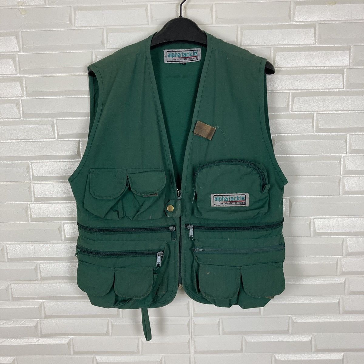 Alpha Industries Multipocket For The Fisher Vest(17 pockets) Size US M / EU 48-50 / 2 - 2 Thumbnail