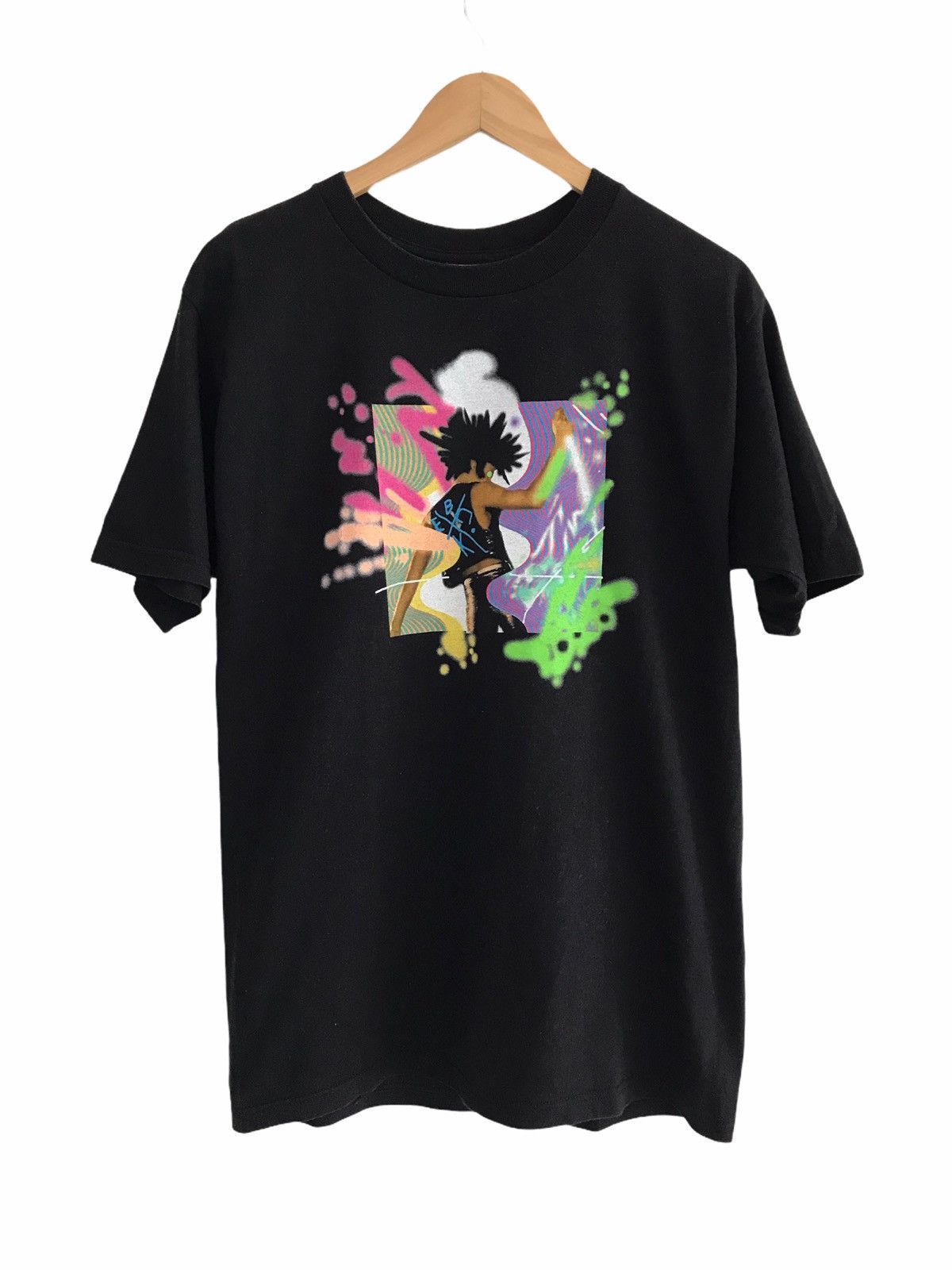 Band Tees Vintage 90s Midnite Vultures Album Beck Tour T-shirt Size US M / EU 48-50 / 2 - 1 Thumbnail