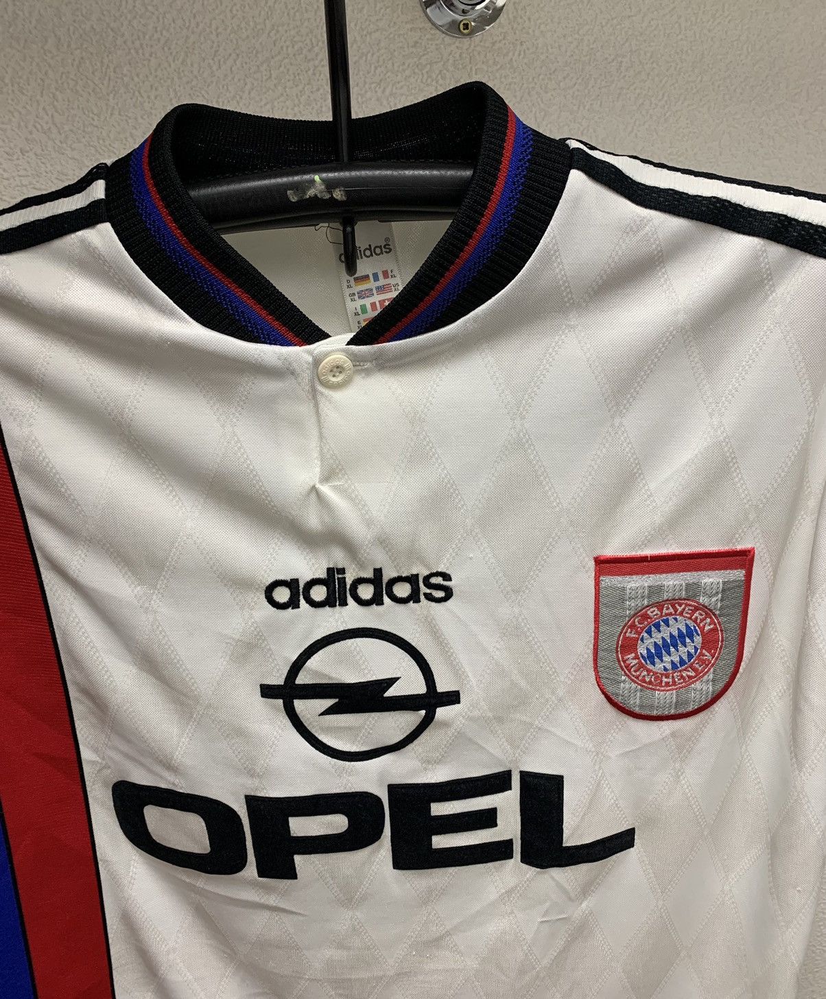 Adidas Bayern munchen Adidas vintage soccer jersey Opel Xl 1995-97 Size US XL / EU 56 / 4 - 2 Thumbnail