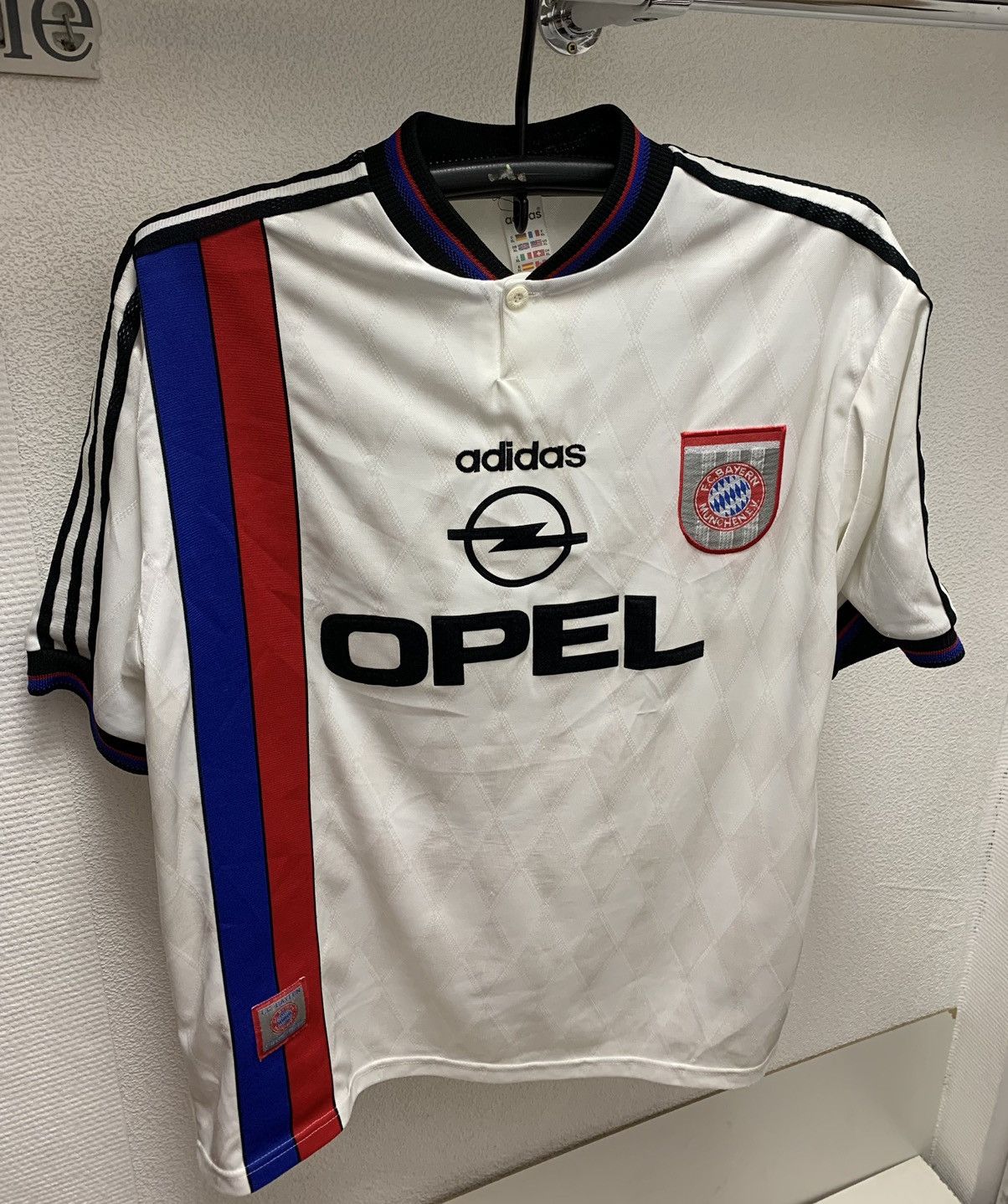 Adidas Bayern munchen Adidas vintage soccer jersey Opel Xl 1995-97 Size US XL / EU 56 / 4 - 1 Thumbnail