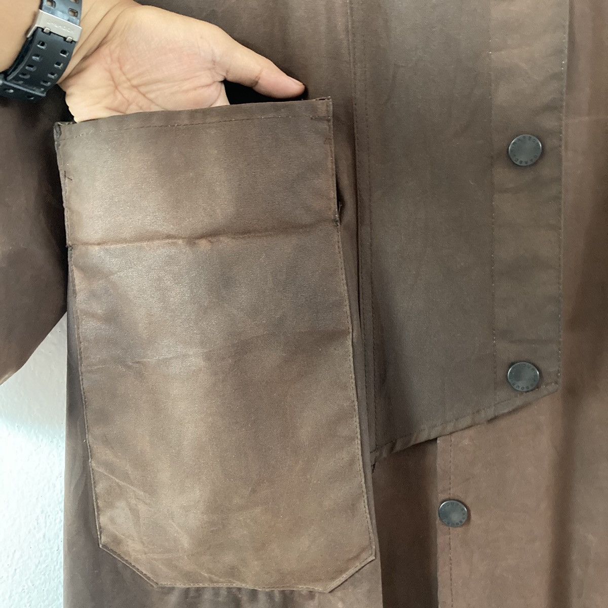 Barbour × Designer BARBOUR PARKA WAX BEAUFORT JACKET Size US M / EU 48-50 / 2 - 10 Thumbnail
