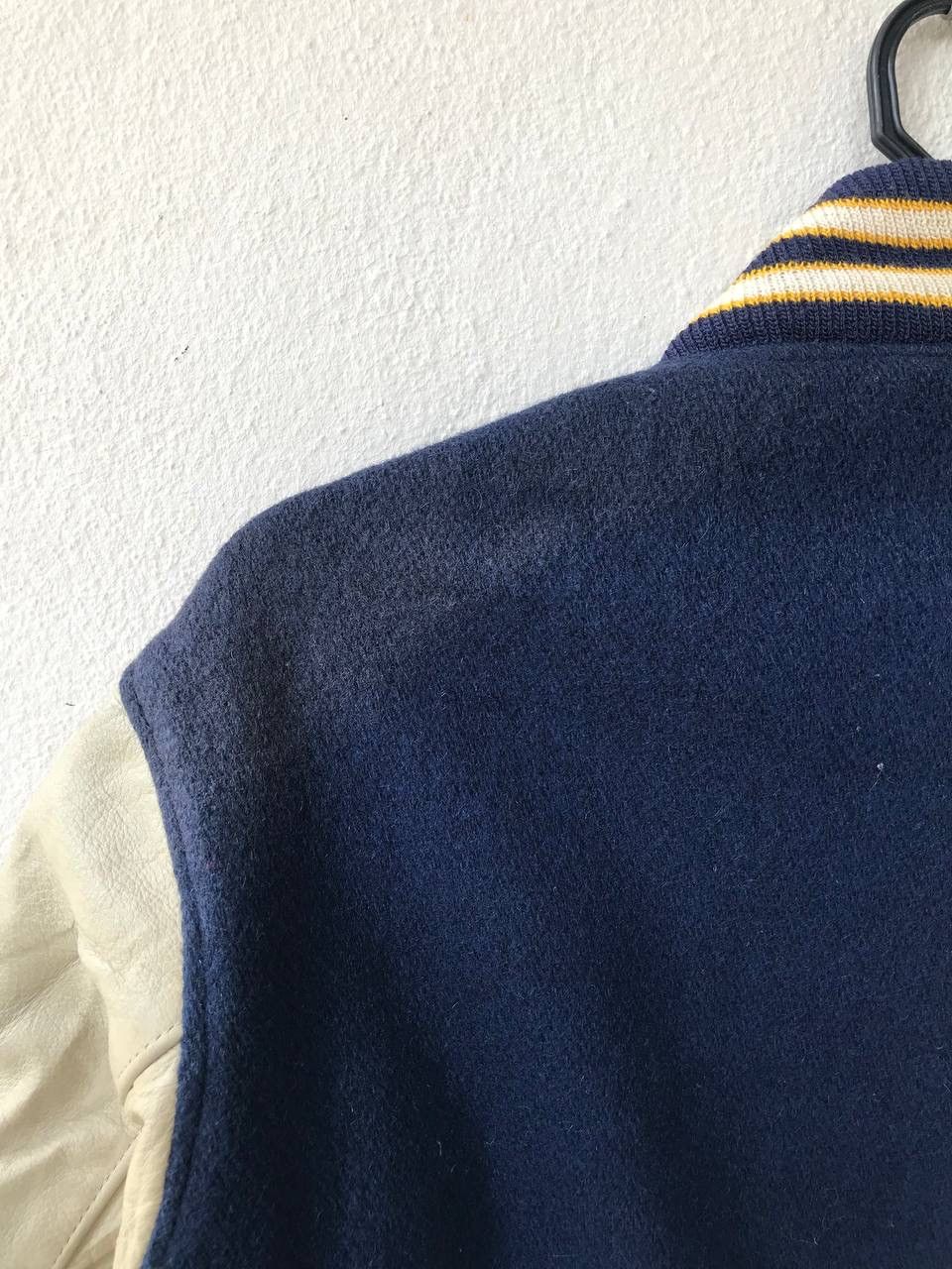 Golden Bear VINTAGE GOLDEN BEAR WOOL/LEATHER PLAIN VARSITY JACKET Size US S / EU 44-46 / 1 - 5 Thumbnail