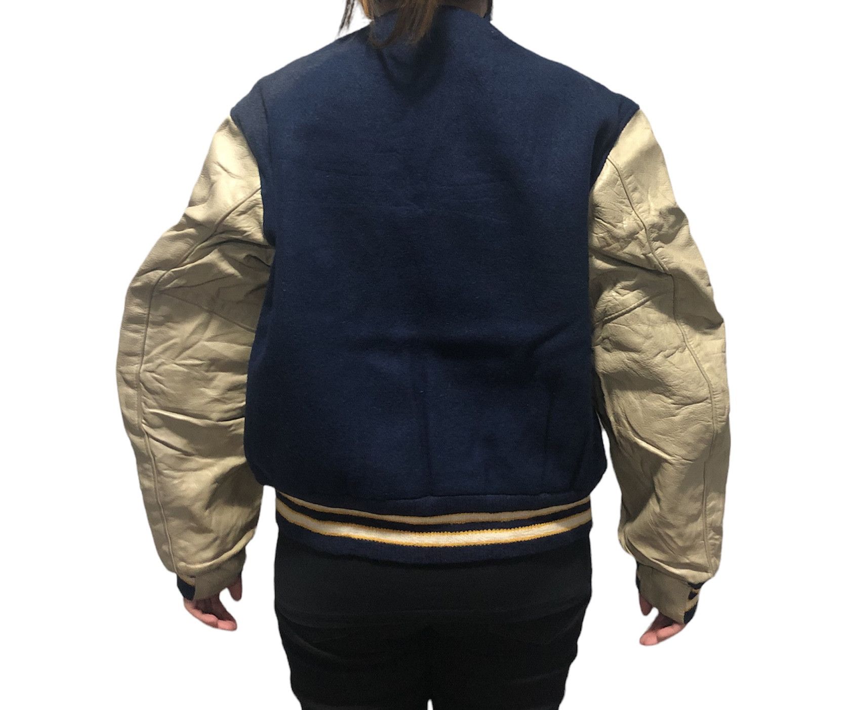 Golden Bear VINTAGE GOLDEN BEAR WOOL/LEATHER PLAIN VARSITY JACKET Size US S / EU 44-46 / 1 - 14 Thumbnail