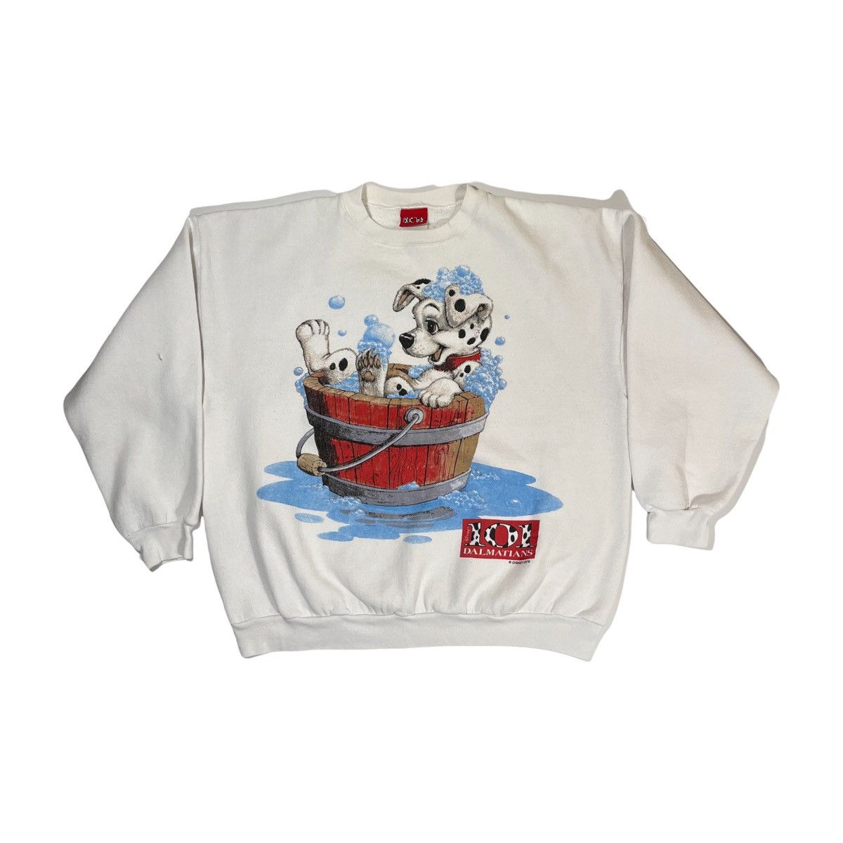 Disney × Vintage Vintage 101 Dalmatians Sweatshirt Size US L / EU 52-54 / 3 - 1 Thumbnail