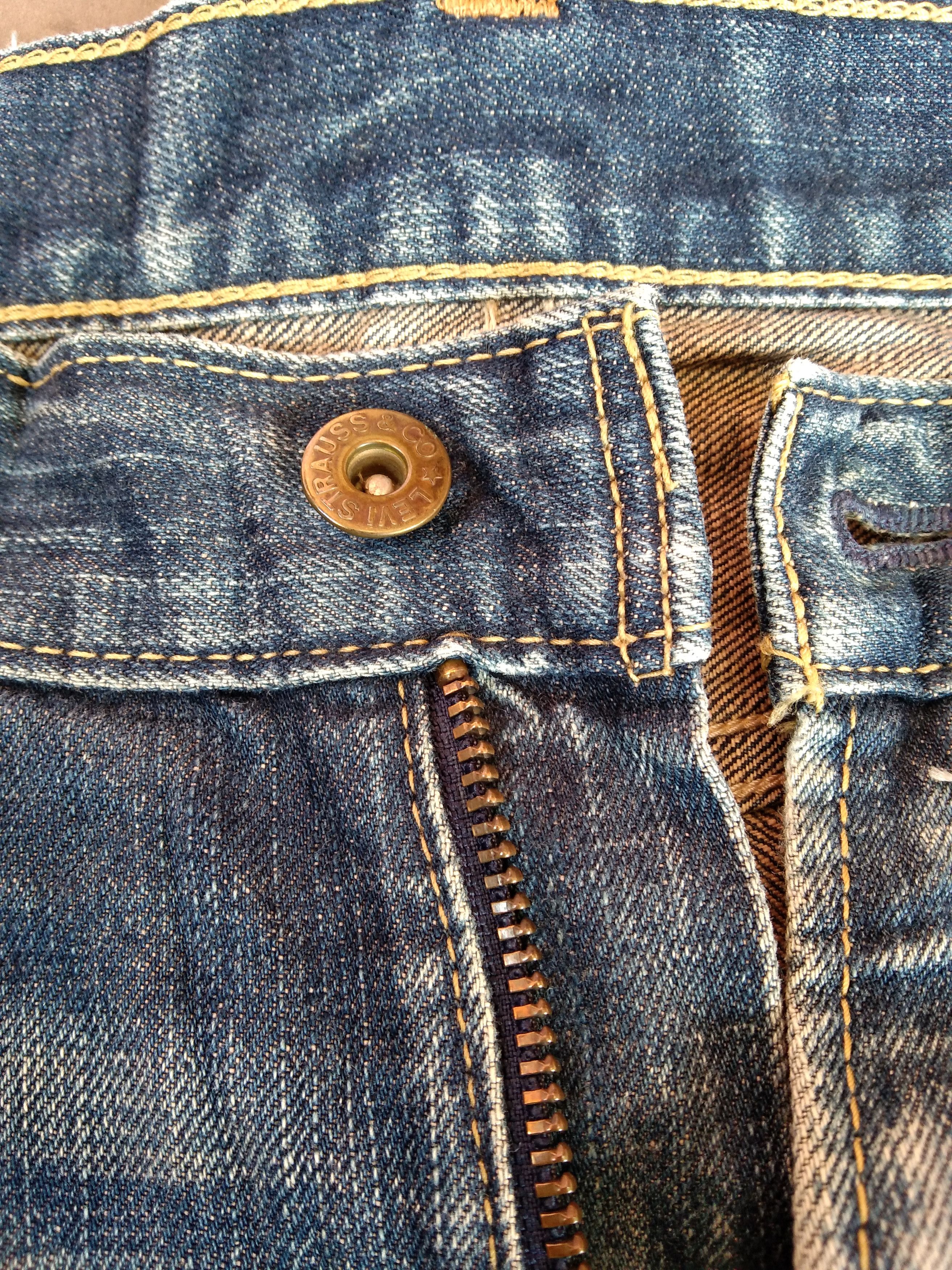 Levi's Vintage Levi's Jeans 502 Mud Wash Distressed Denim 32x31 Size US 32 / EU 48 - 9 Thumbnail