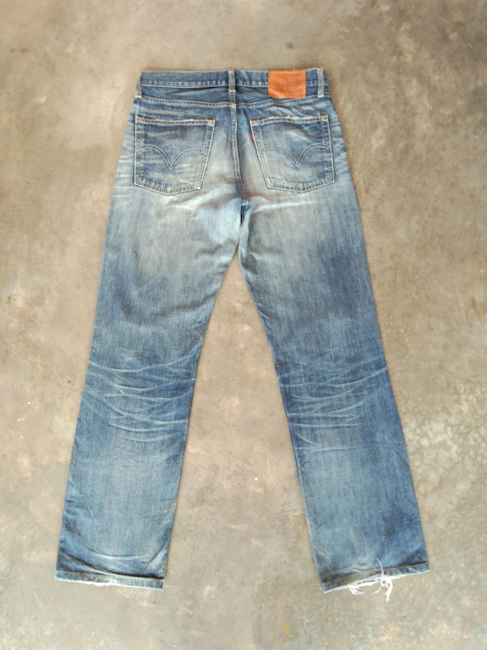 Levi's Vintage Levi's Jeans 502 Mud Wash Distressed Denim 32x31 Size US 32 / EU 48 - 2 Thumbnail
