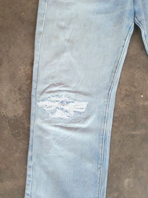 Levi's 80s Vintage Levi's 501 Made In USA Selvedge Redline Jeans Size US 28 / EU 44 - 6 Thumbnail
