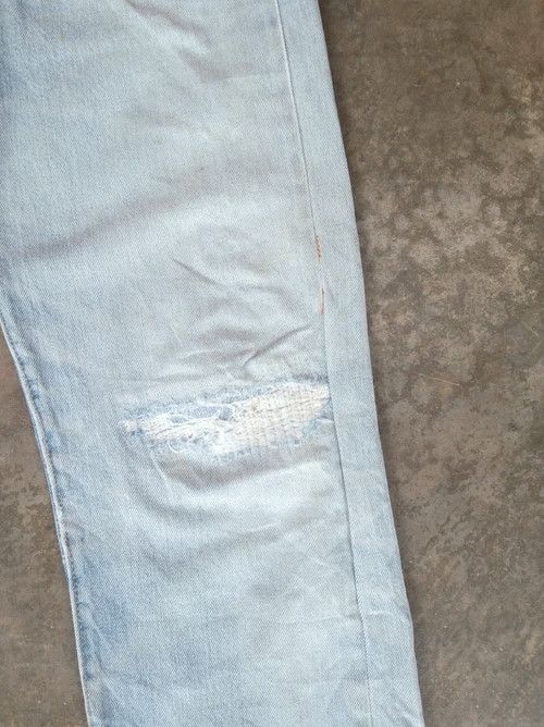 Levi's 80s Vintage Levi's 501 Made In USA Selvedge Redline Jeans Size US 28 / EU 44 - 7 Thumbnail