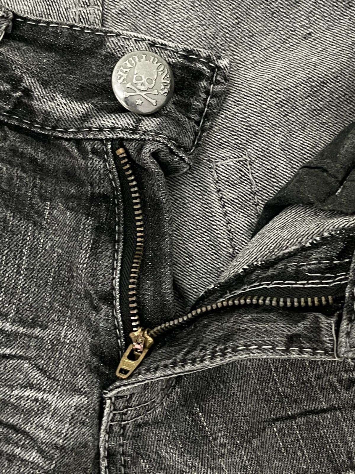 Japanese Brand Flare Jeans Wild Life Low Rise Denim Boot Cut 2🟦2 Size US 29 - 21 Thumbnail