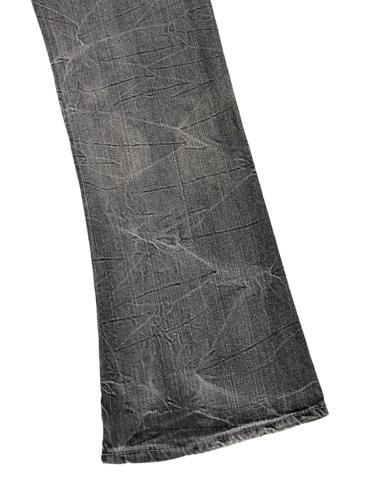 Japanese Brand Flare Jeans Wild Life Low Rise Denim Boot Cut 2🟦2 Size US 29 - 4 Thumbnail