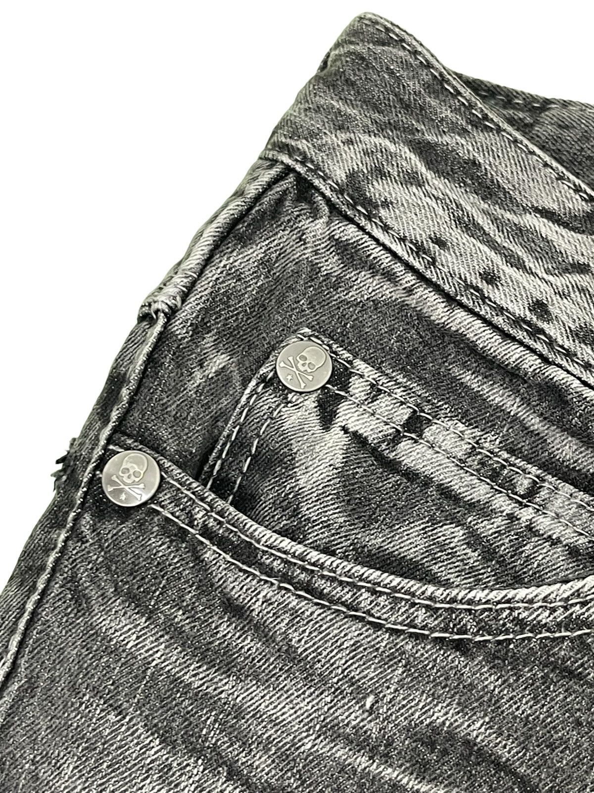 Japanese Brand Flare Jeans Wild Life Low Rise Denim Boot Cut 2🟦2 Size US 29 - 18 Thumbnail