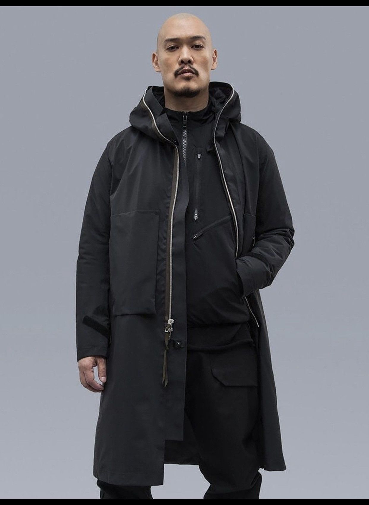 image of Acronym J61-Gt Jacket Sm in Black, Men's (Size Small)