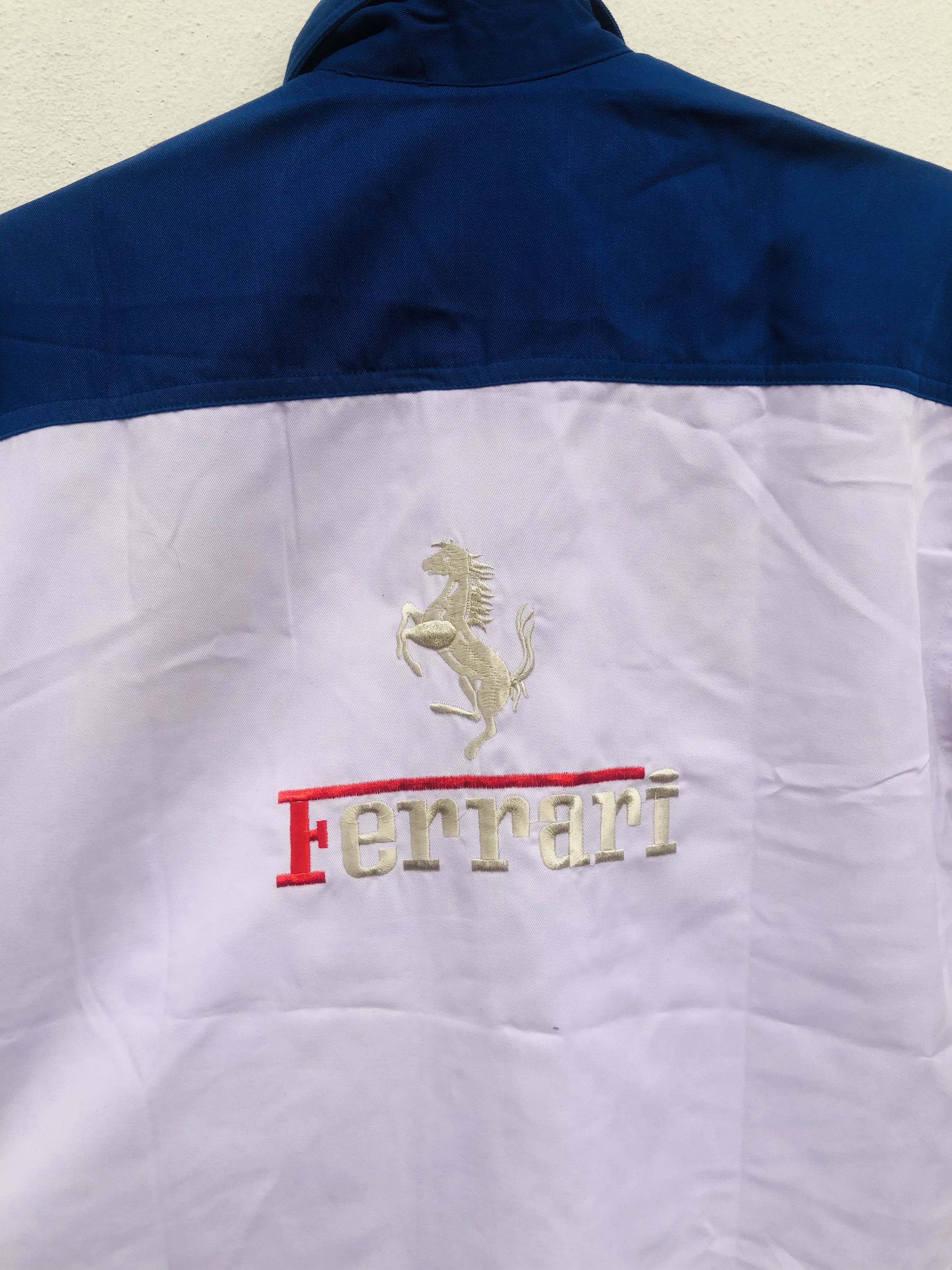 Japanese Brand × Vintage Vintage Ferrari Motorsport Fashion Style Shirt Size US L / EU 52-54 / 3 - 8 Thumbnail