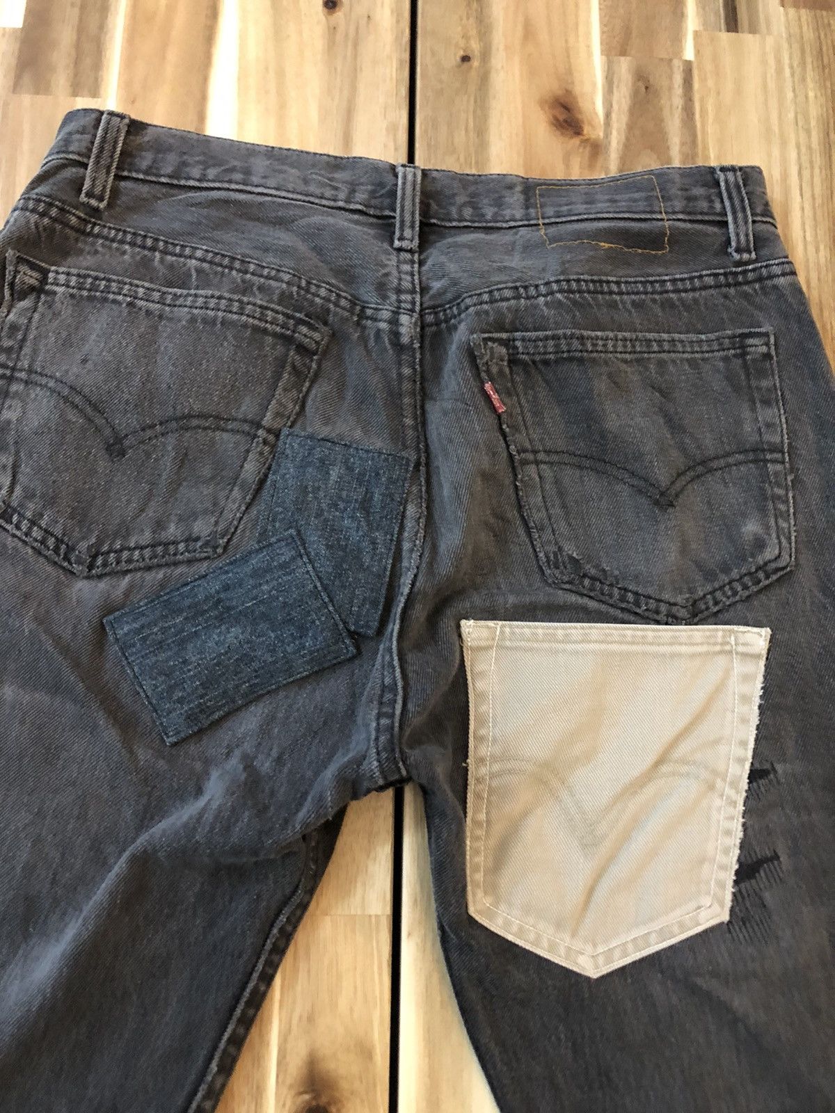Levi's Levis 501 Custom Skeleton Jeans Denim Size US 33 - 11 Thumbnail