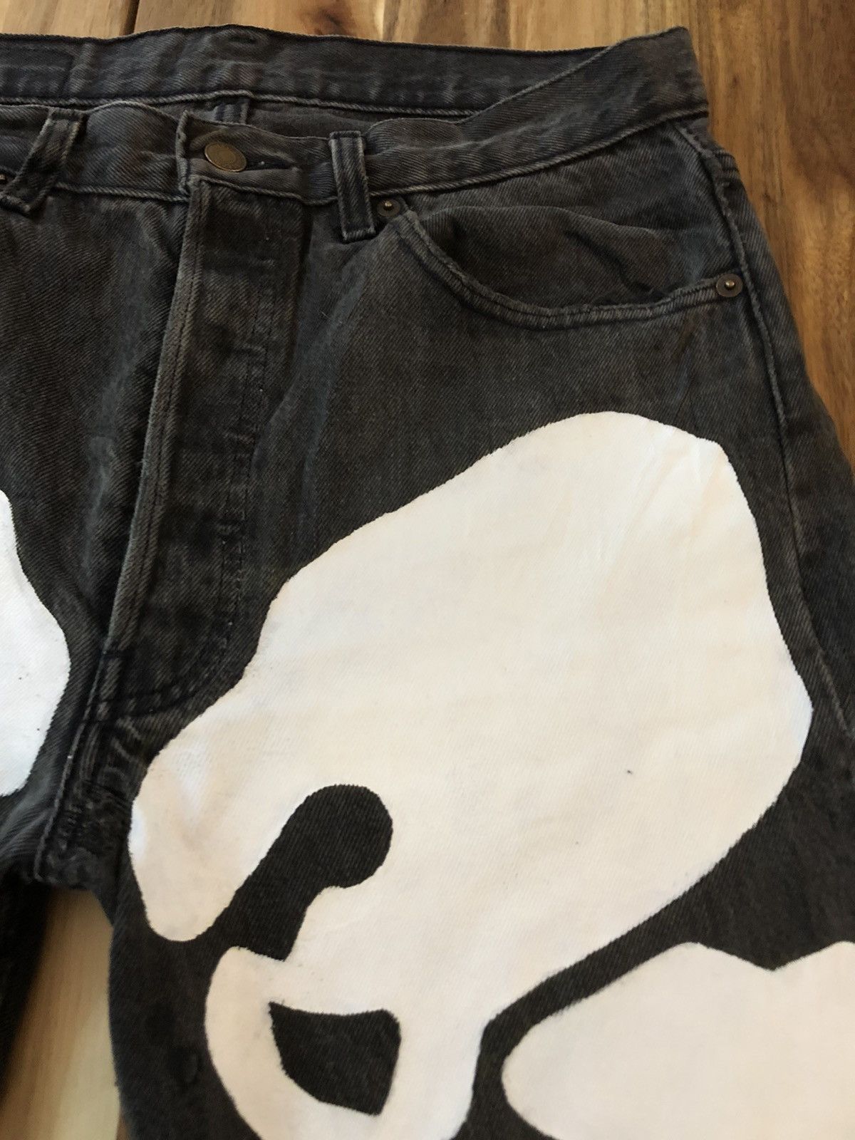 Levi's Levis 501 Custom Skeleton Jeans Denim Size US 33 - 8 Thumbnail