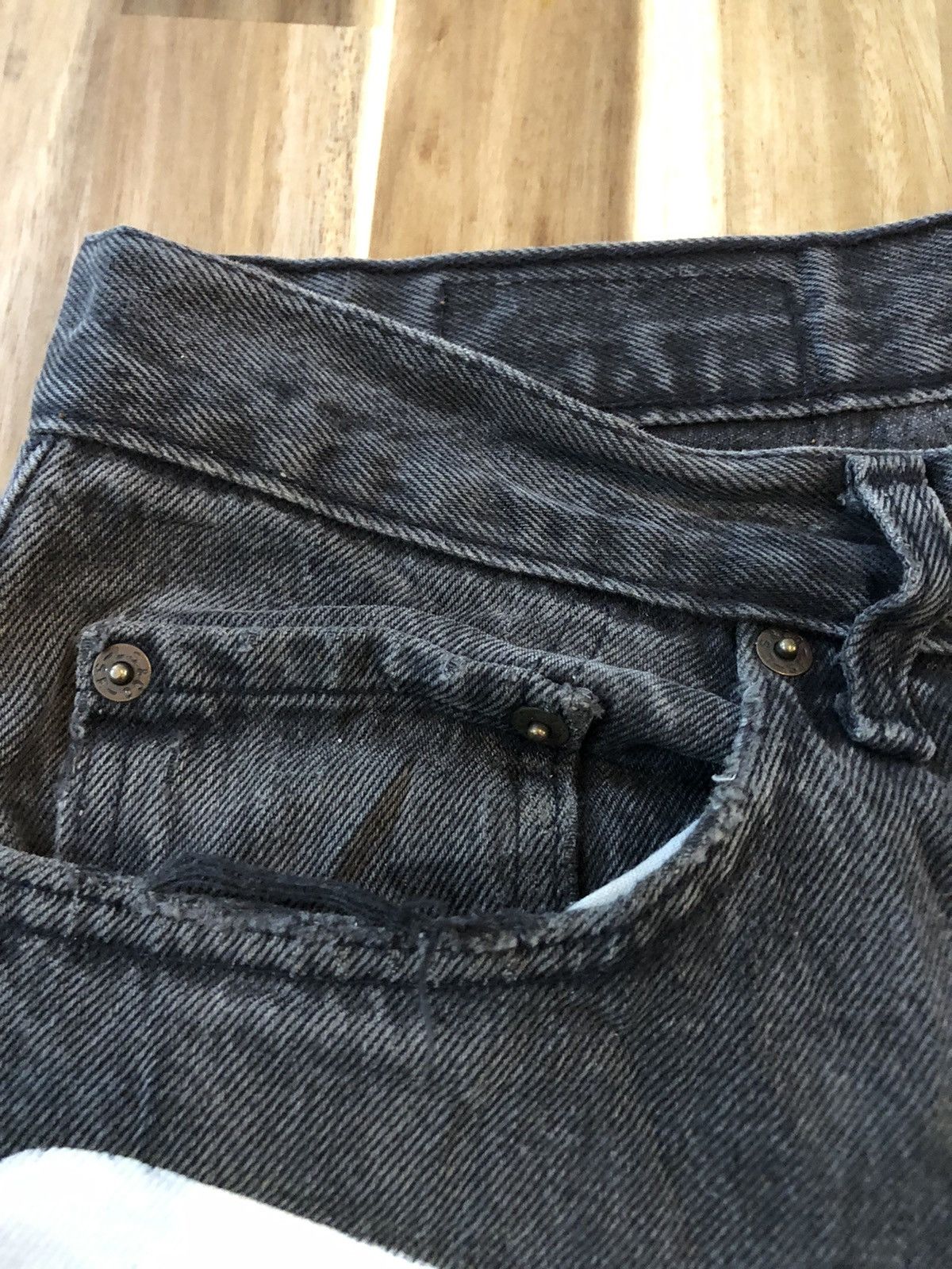 Levi's Levis 501 Custom Skeleton Jeans Denim Size US 33 - 9 Thumbnail