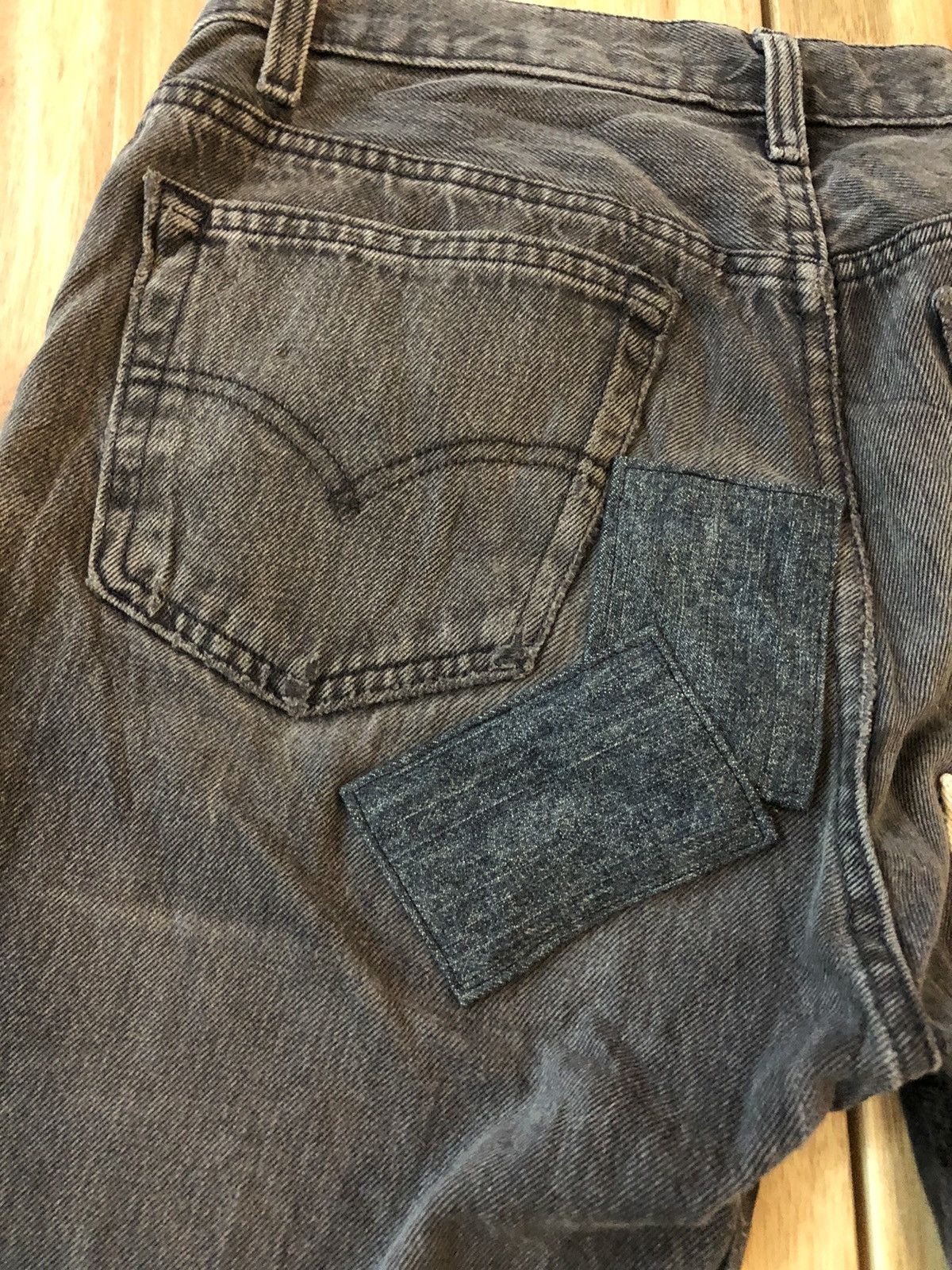 Levi's Levis 501 Custom Skeleton Jeans Denim Size US 33 - 13 Thumbnail