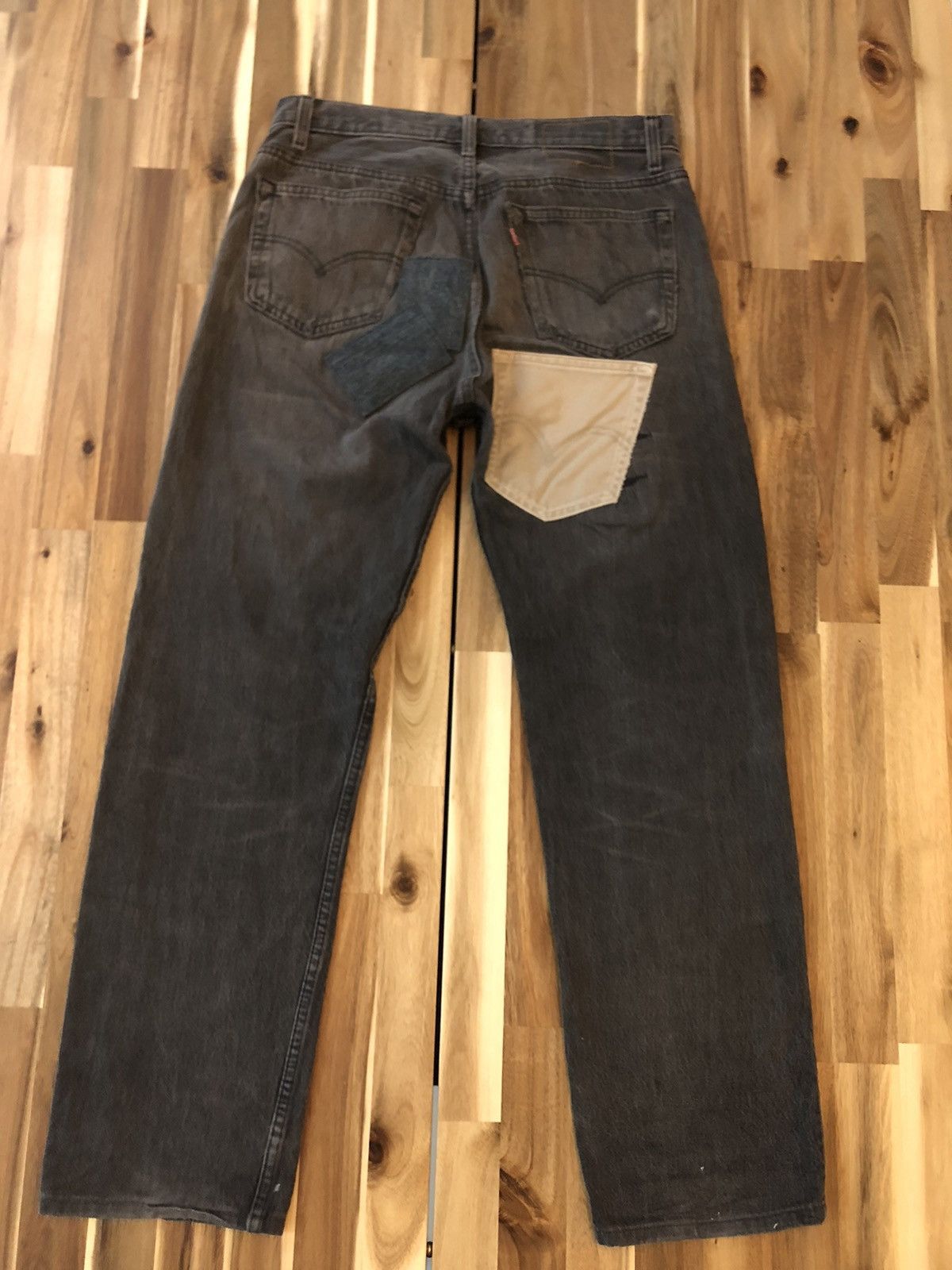 Levi's Levis 501 Custom Skeleton Jeans Denim Size US 33 - 2 Thumbnail