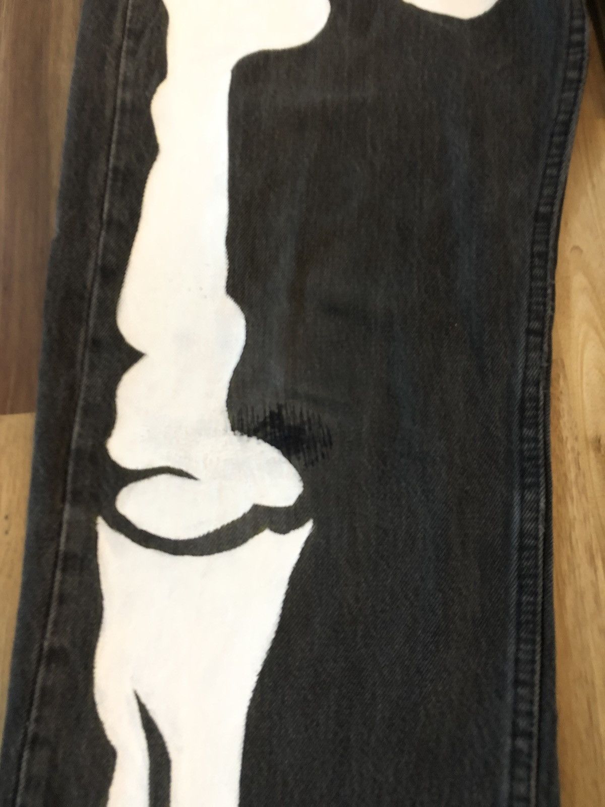 Levi's Levis 501 Custom Skeleton Jeans Denim Size US 33 - 6 Thumbnail
