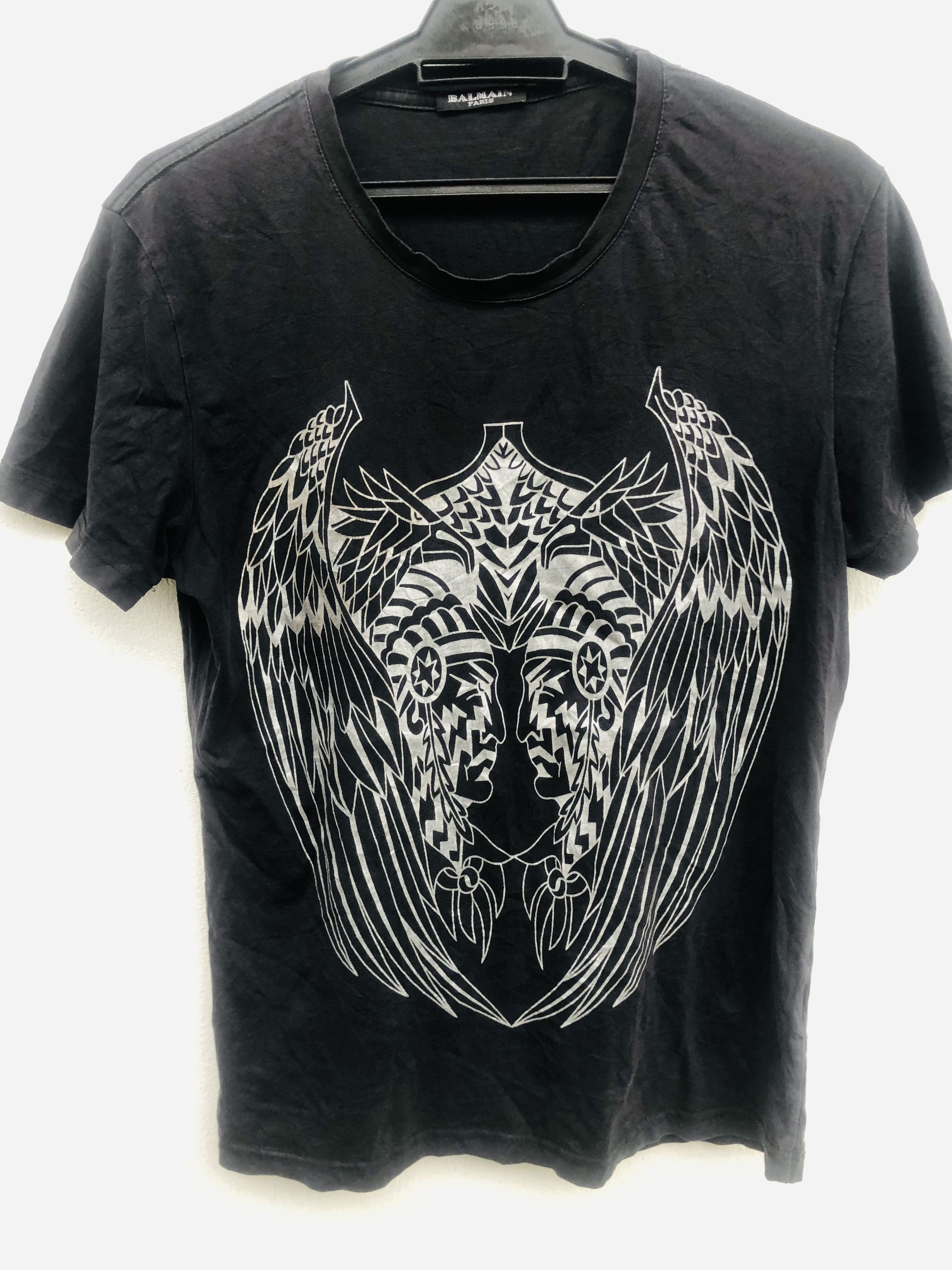 Vintage Vintage Balmain Designed Fashion Style Shirt Size US M / EU 48-50 / 2 - 1 Thumbnail