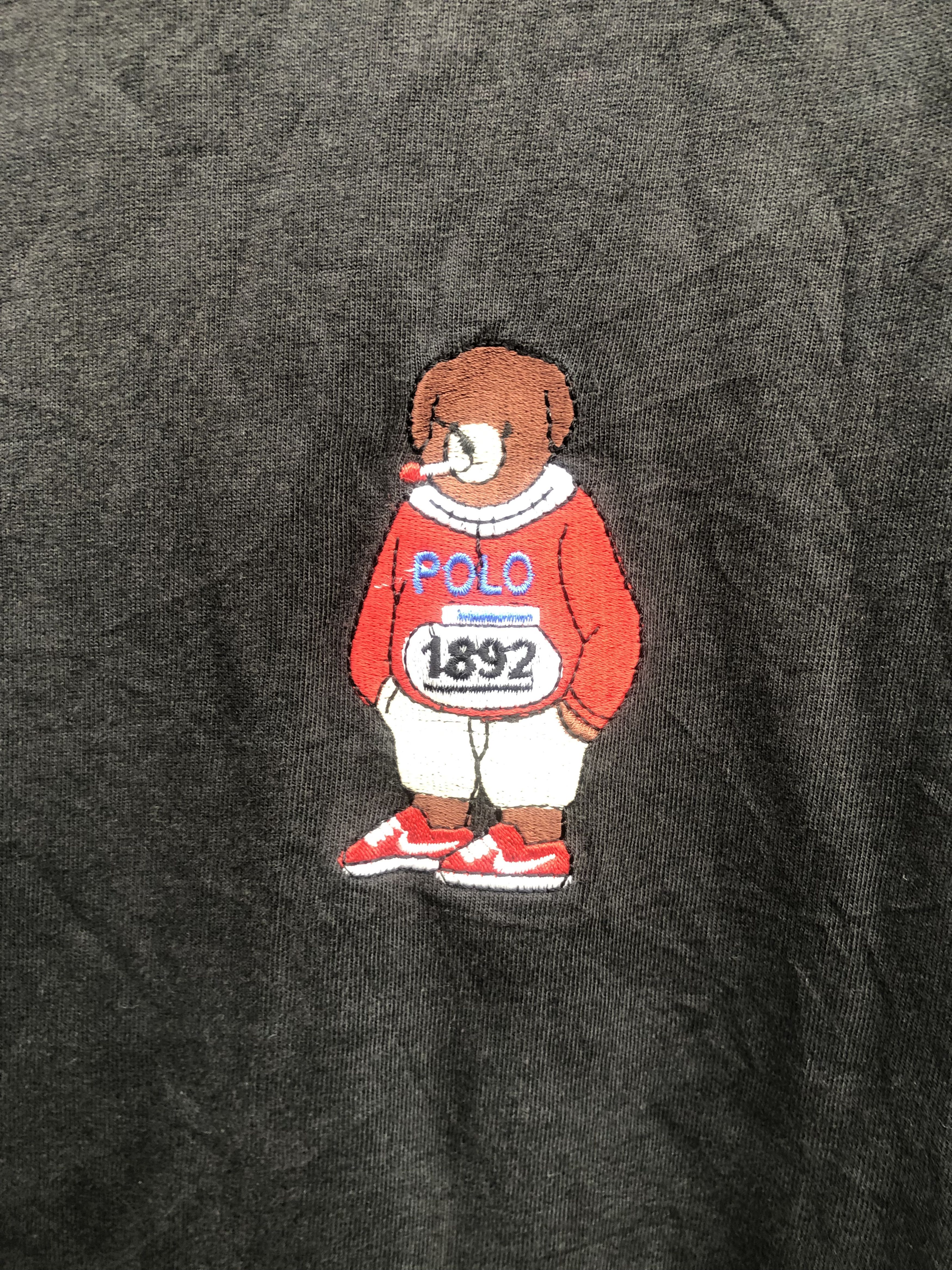 Japanese Brand Vintage Polo Bear Wearing Nike Shoes Fashion Style Size US XL / EU 56 / 4 - 4 Thumbnail