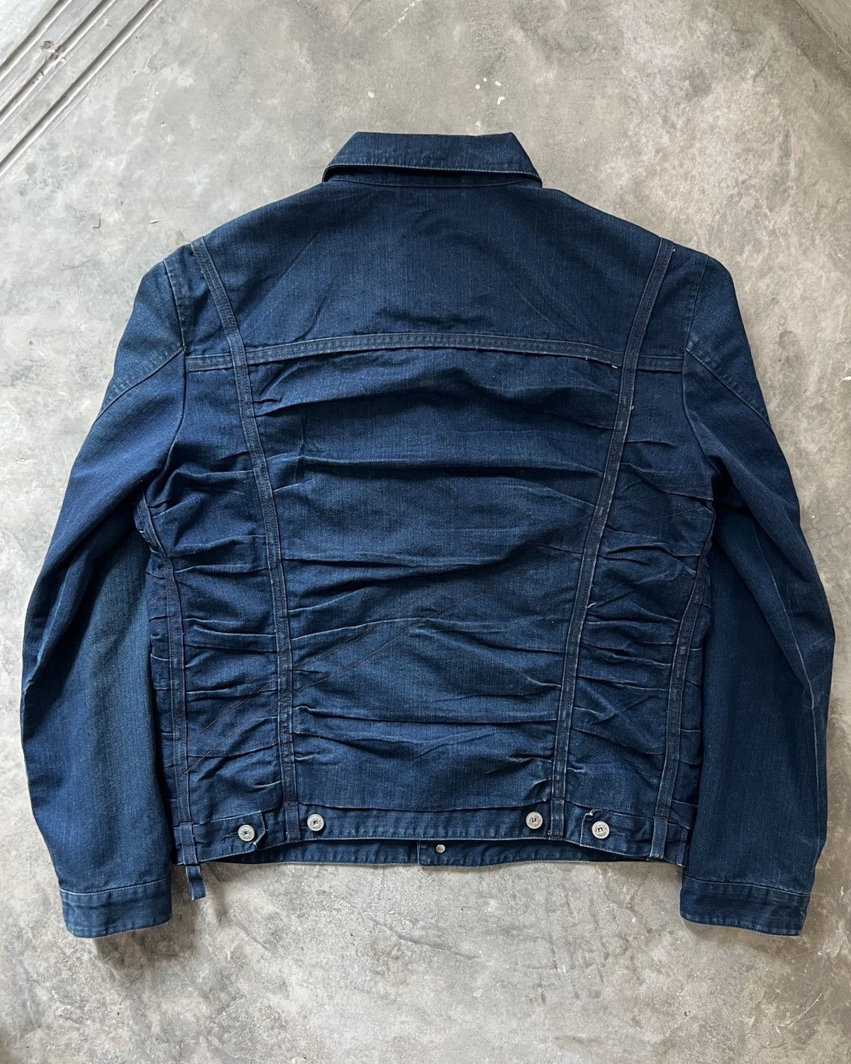 90s Marithé François Girbaud Archive Panelled Denim Jacket
