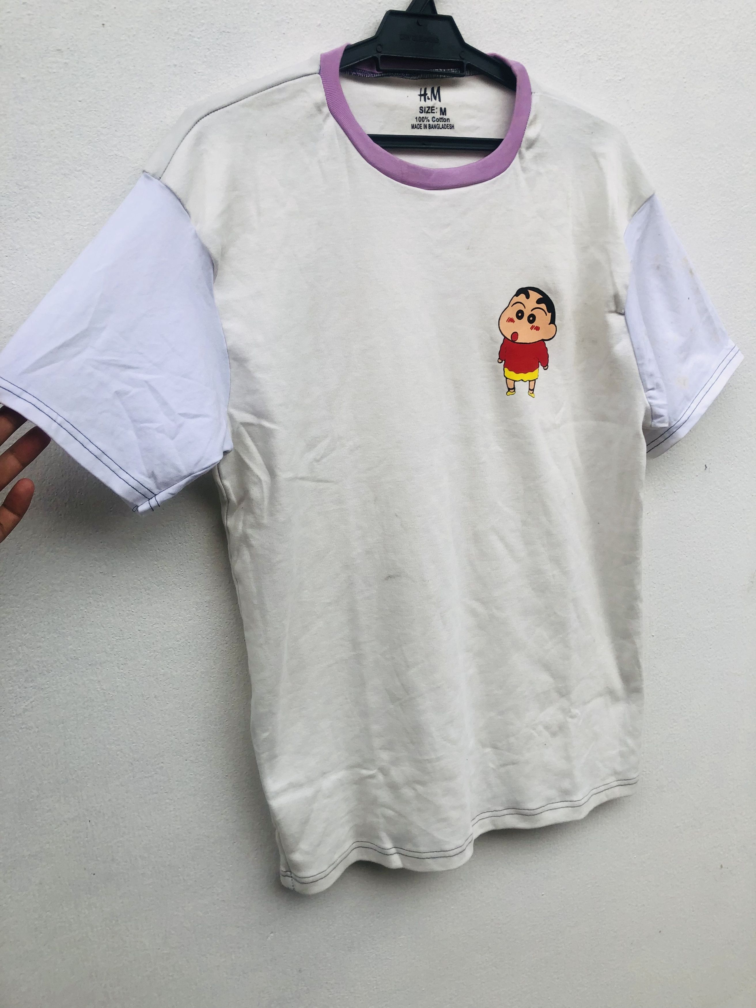 Japanese Brand × Vintage Vintage Sin Chan Japanese Famous Series Shirt Size US L / EU 52-54 / 3 - 4 Thumbnail