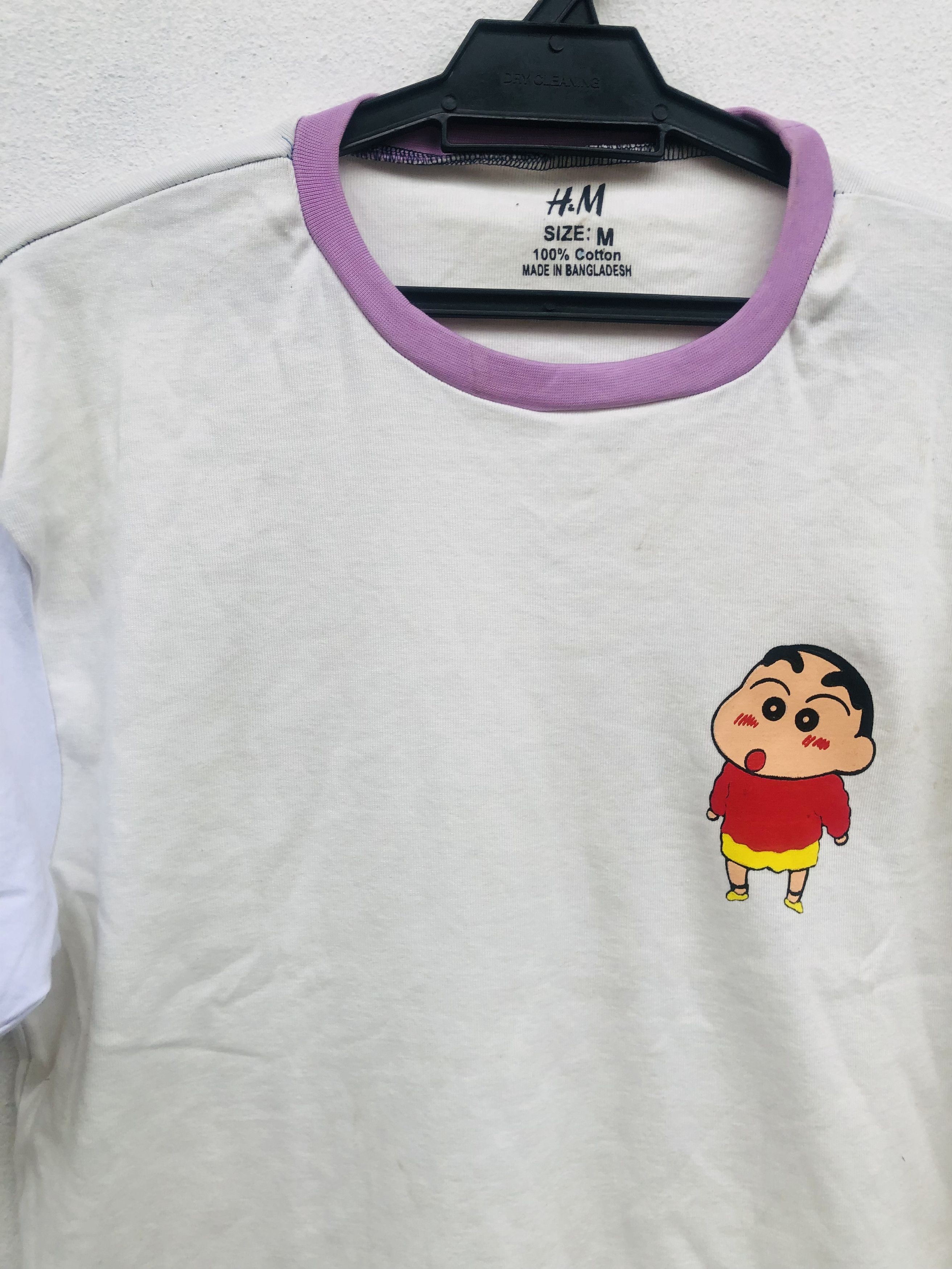 Japanese Brand × Vintage Vintage Sin Chan Japanese Famous Series Shirt Size US L / EU 52-54 / 3 - 3 Thumbnail