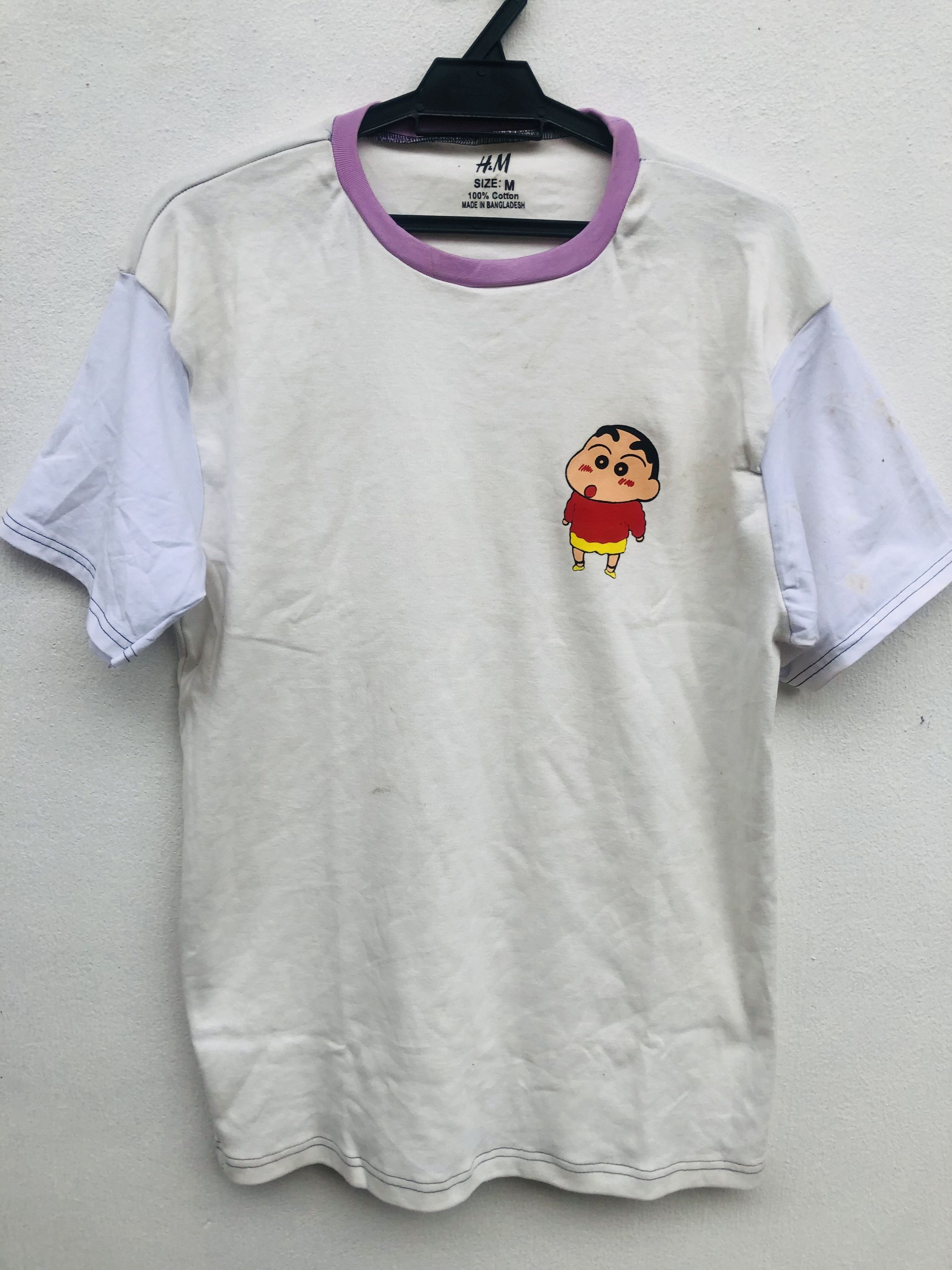 Japanese Brand × Vintage Vintage Sin Chan Japanese Famous Series Shirt Size US L / EU 52-54 / 3 - 1 Thumbnail