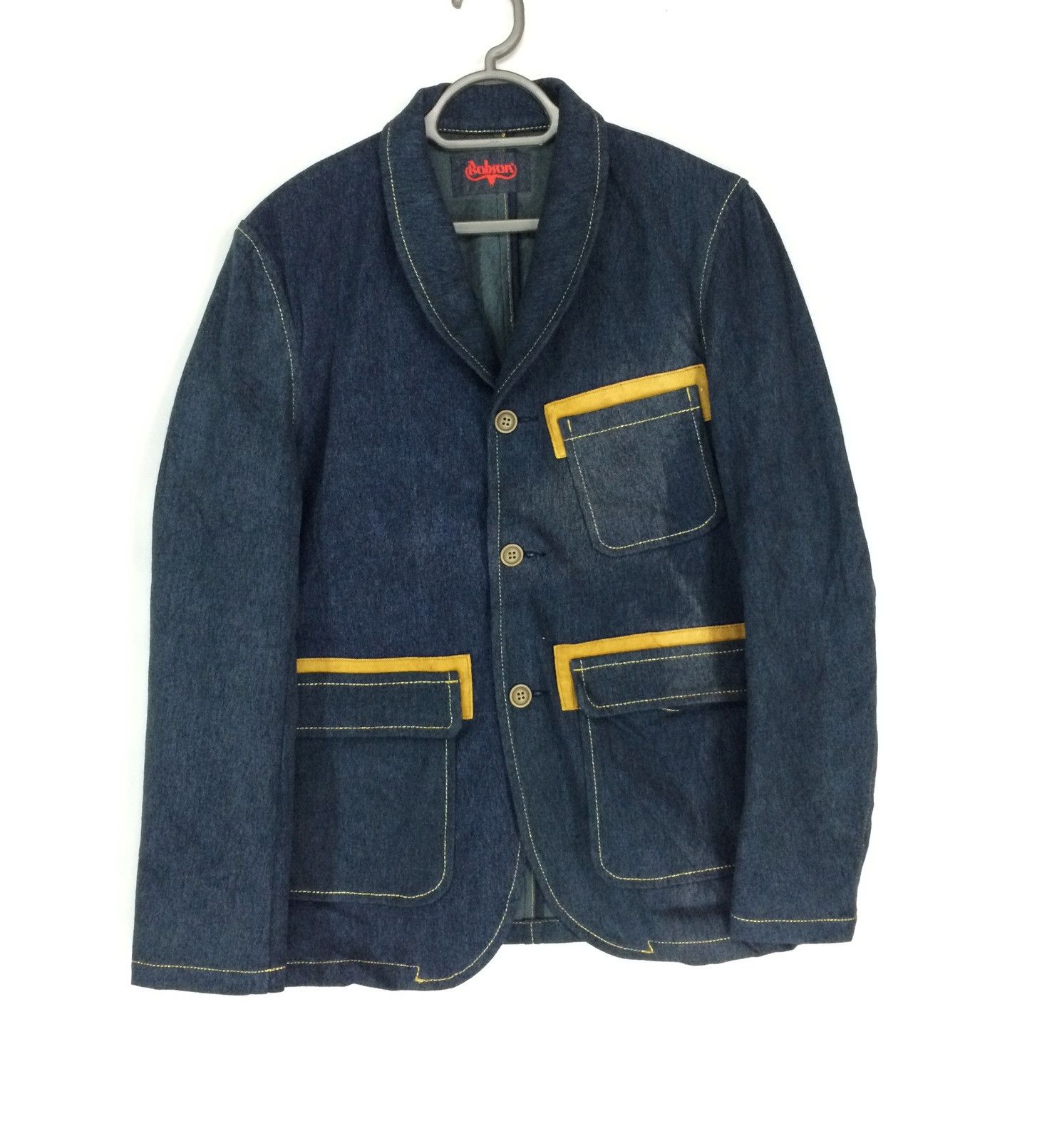 Designer × Japanese Brand Bobson golden thread indigo suit blazer sport jacket Size 40R - 1 Thumbnail