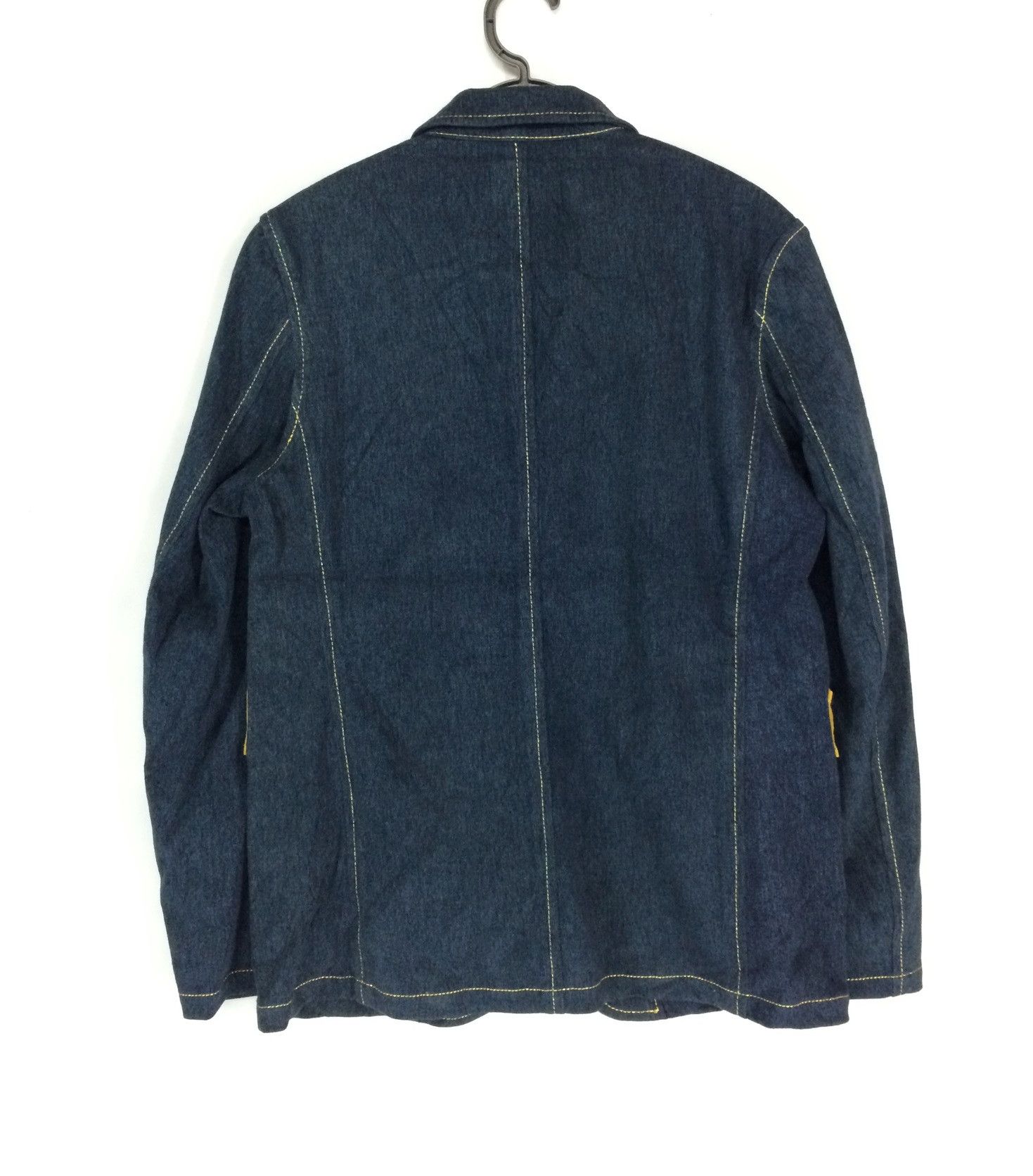 Designer × Japanese Brand Bobson golden thread indigo suit blazer sport jacket Size 40R - 2 Thumbnail