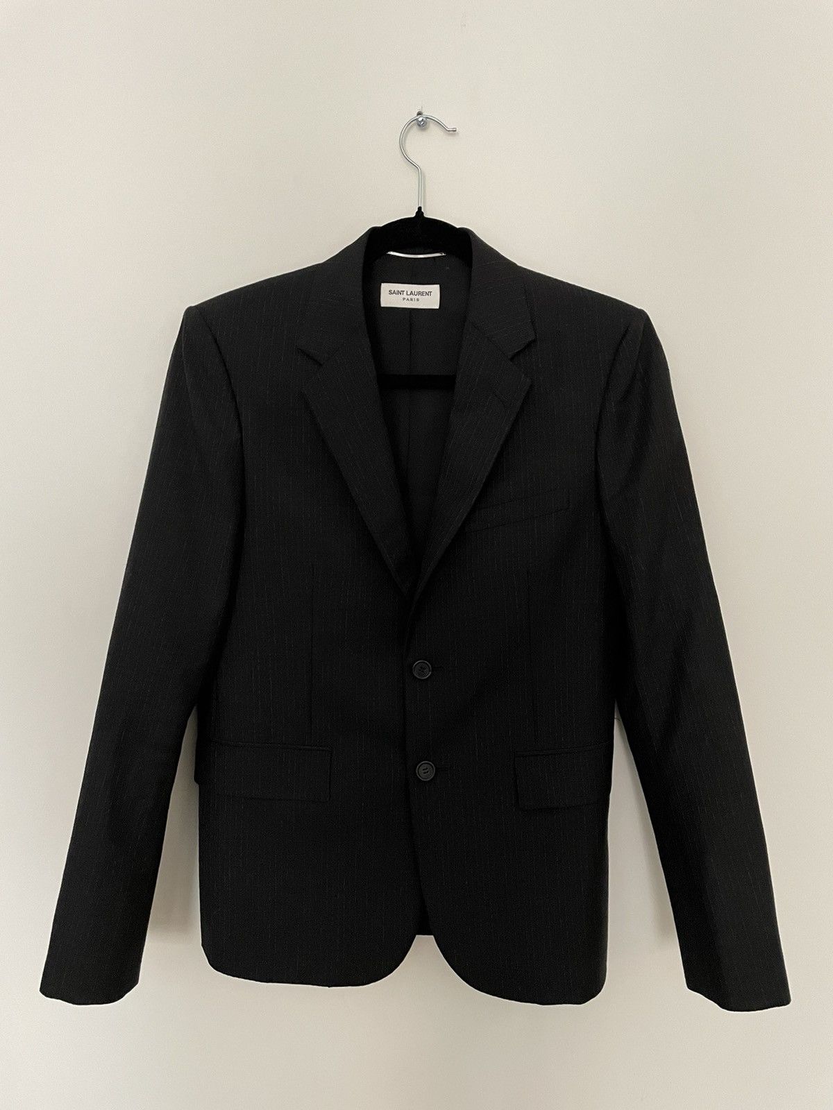 Saint Laurent Paris Saint Laurent Blazer Size 46S - 2 Thumbnail