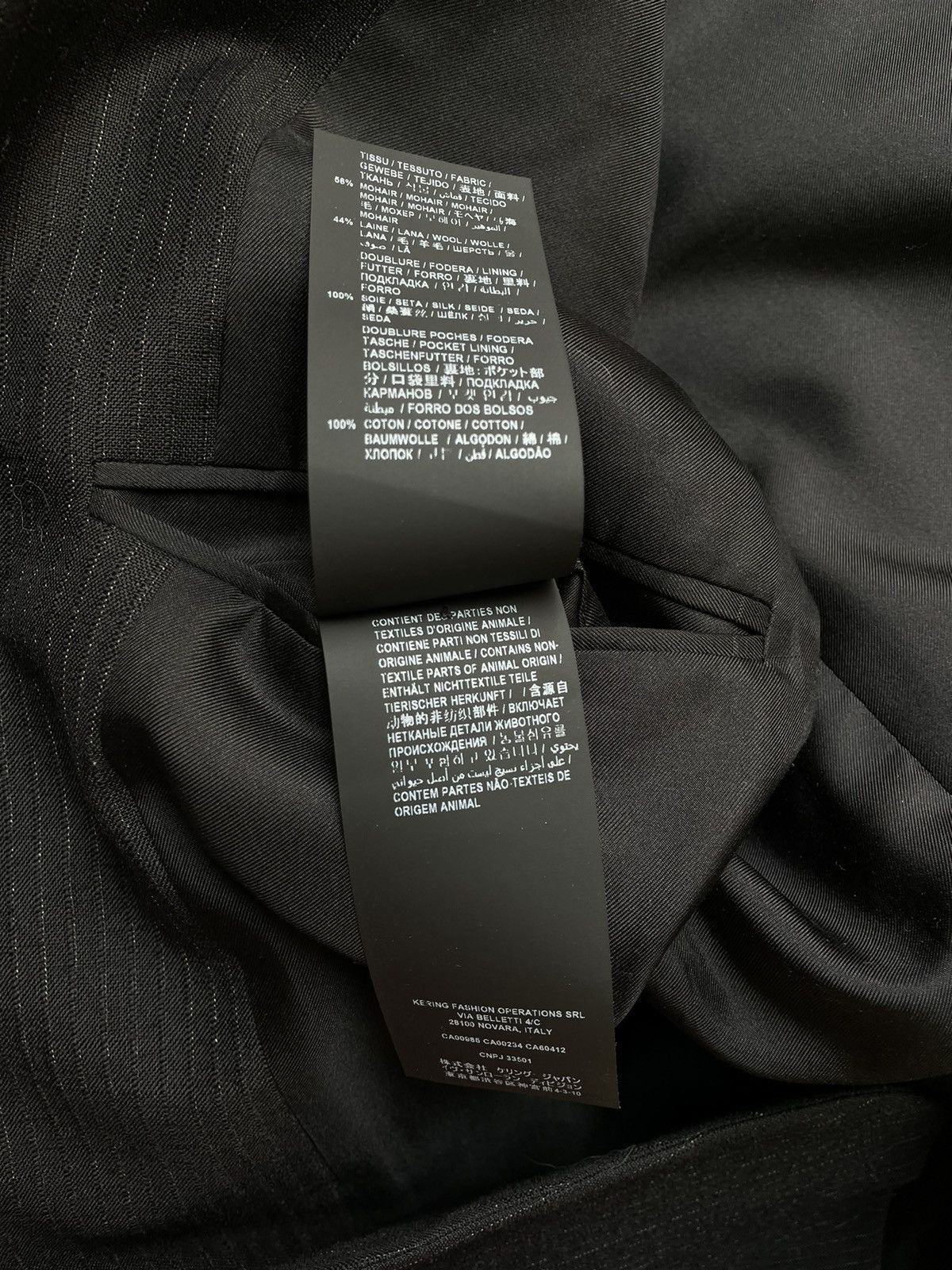 Saint Laurent Paris Saint Laurent Blazer Size 46S - 9 Thumbnail