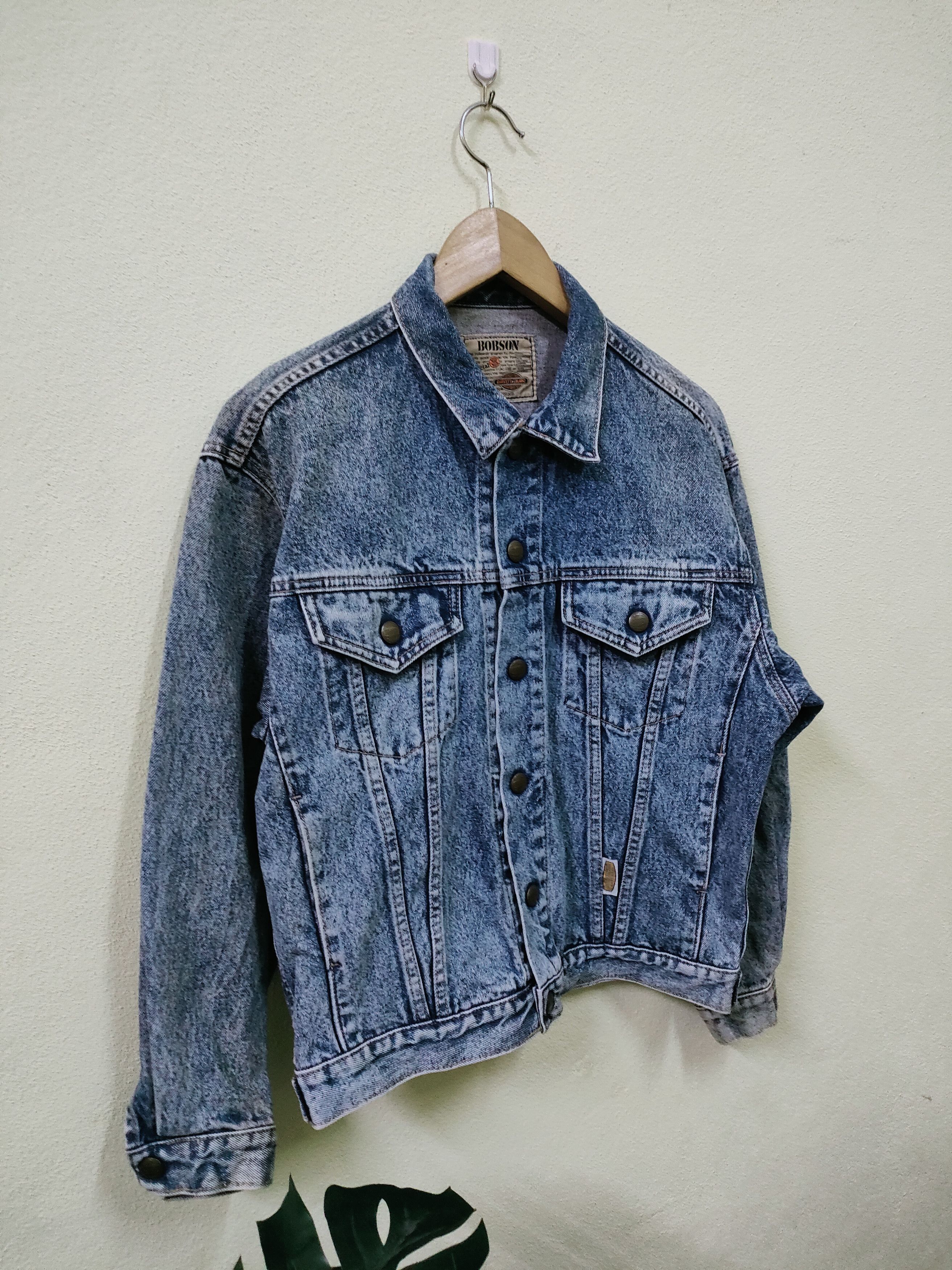 Japanese Brand Bobson Denim Jacket Size US M / EU 48-50 / 2 - 3 Thumbnail