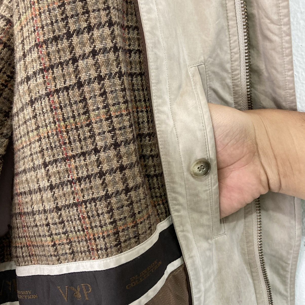 Playboy × Vintage Playboy Vip Adjustable Inner Jacket Size US XL / EU 56 / 4 - 19 Thumbnail
