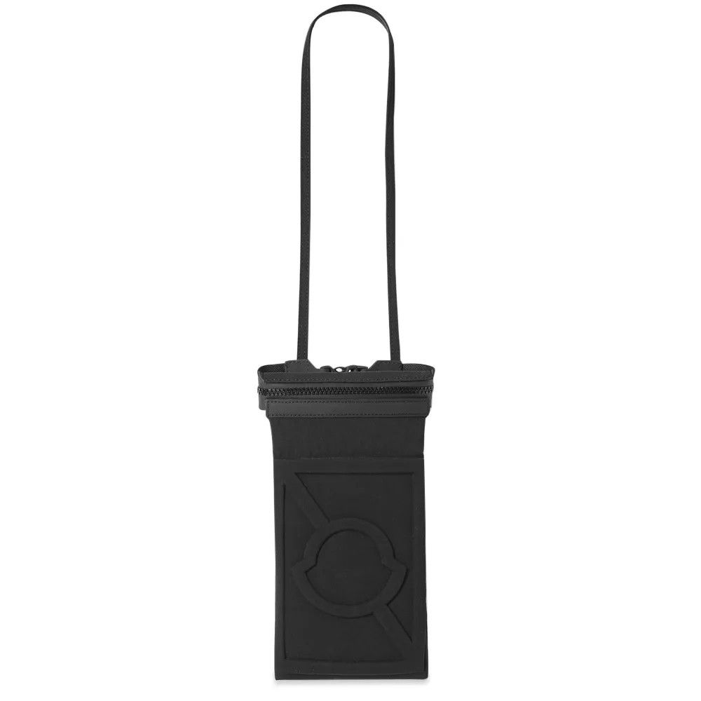 Moncler Genius 5 Craig Green Black Logo Messenger Neck Bag, Men's