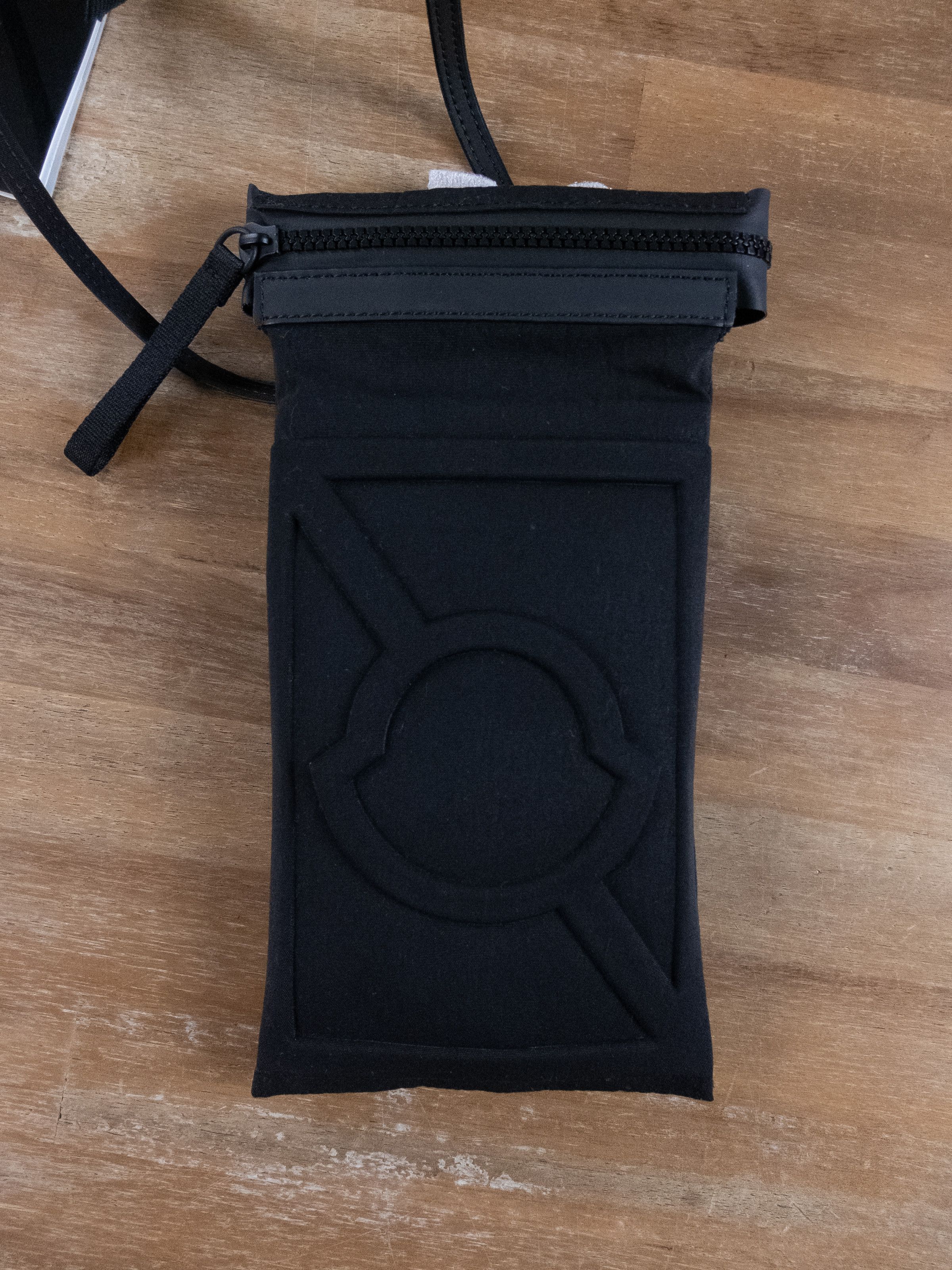 Moncler MONCLER Genius 5 Craig Green black logo messenger neck bag Size ONE SIZE - 5 Thumbnail