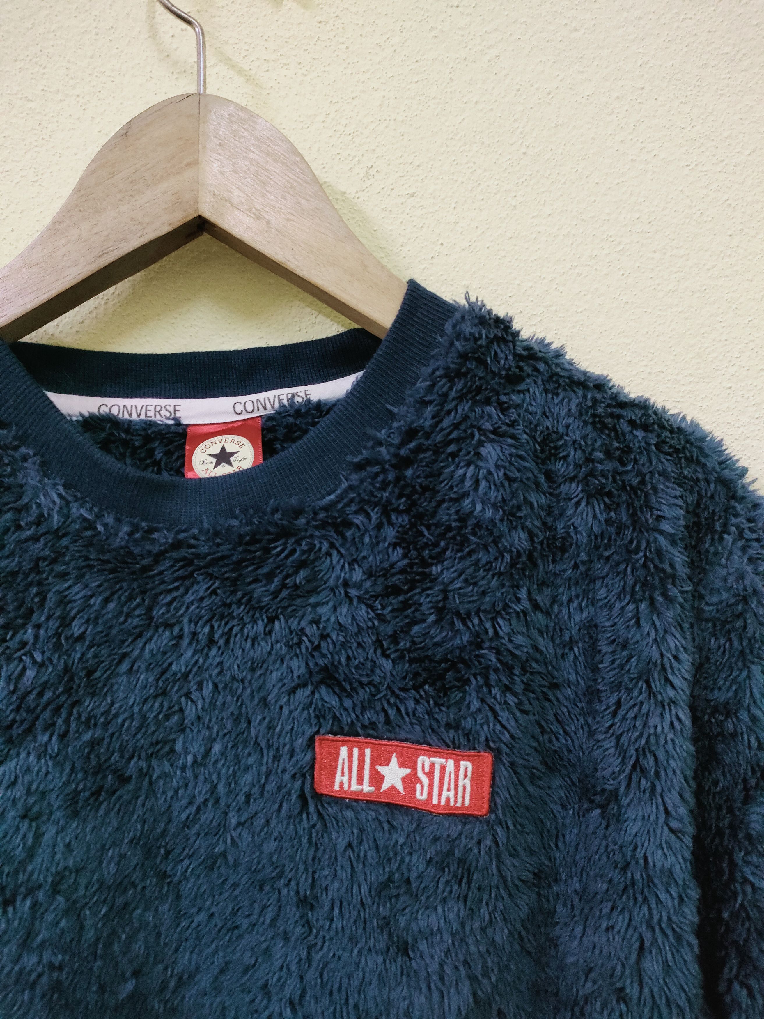 Converse Converse Fur Fleece Sweatshirts Size US M / EU 48-50 / 2 - 5 Thumbnail