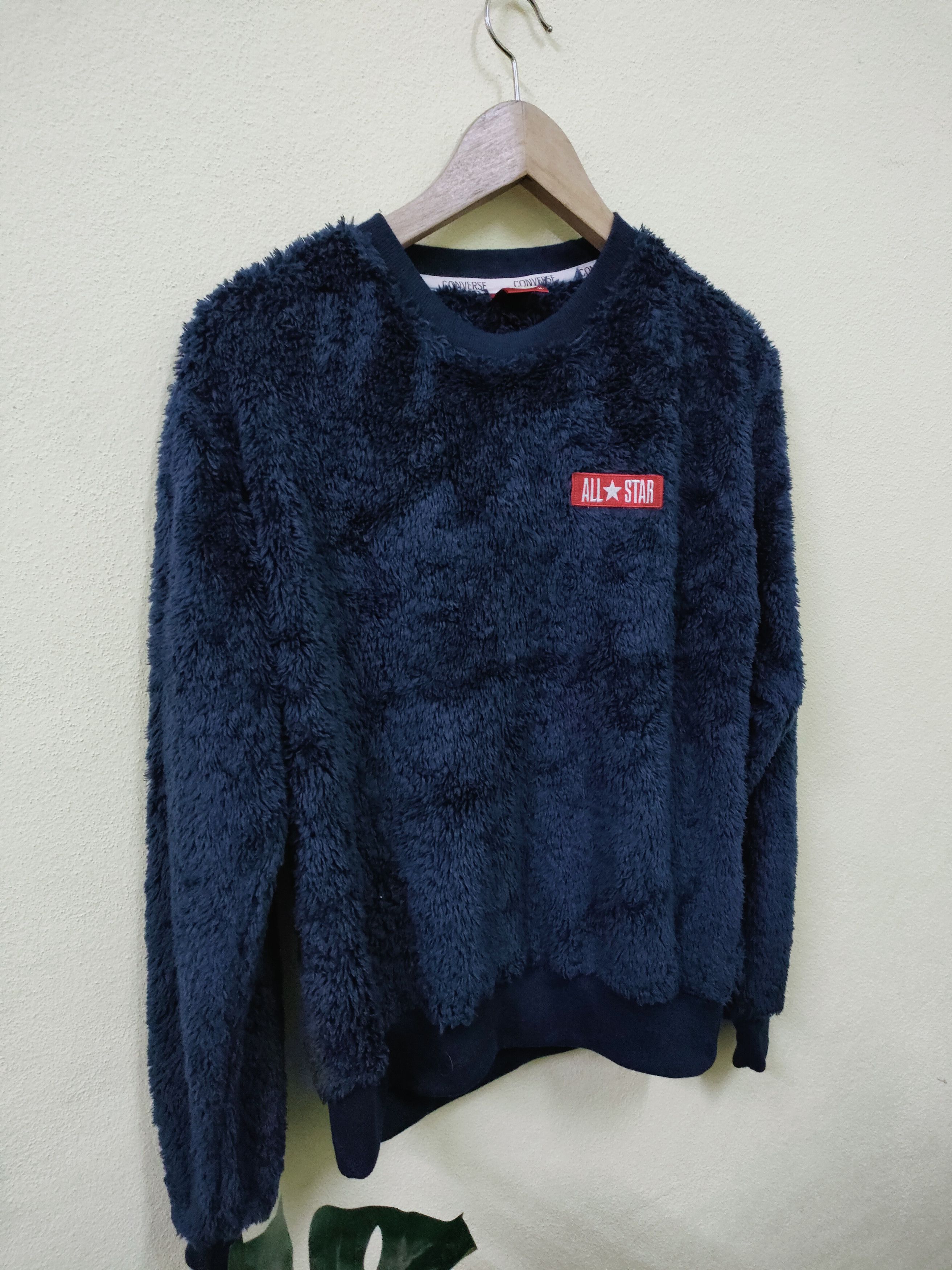 Converse Converse Fur Fleece Sweatshirts Size US M / EU 48-50 / 2 - 4 Thumbnail